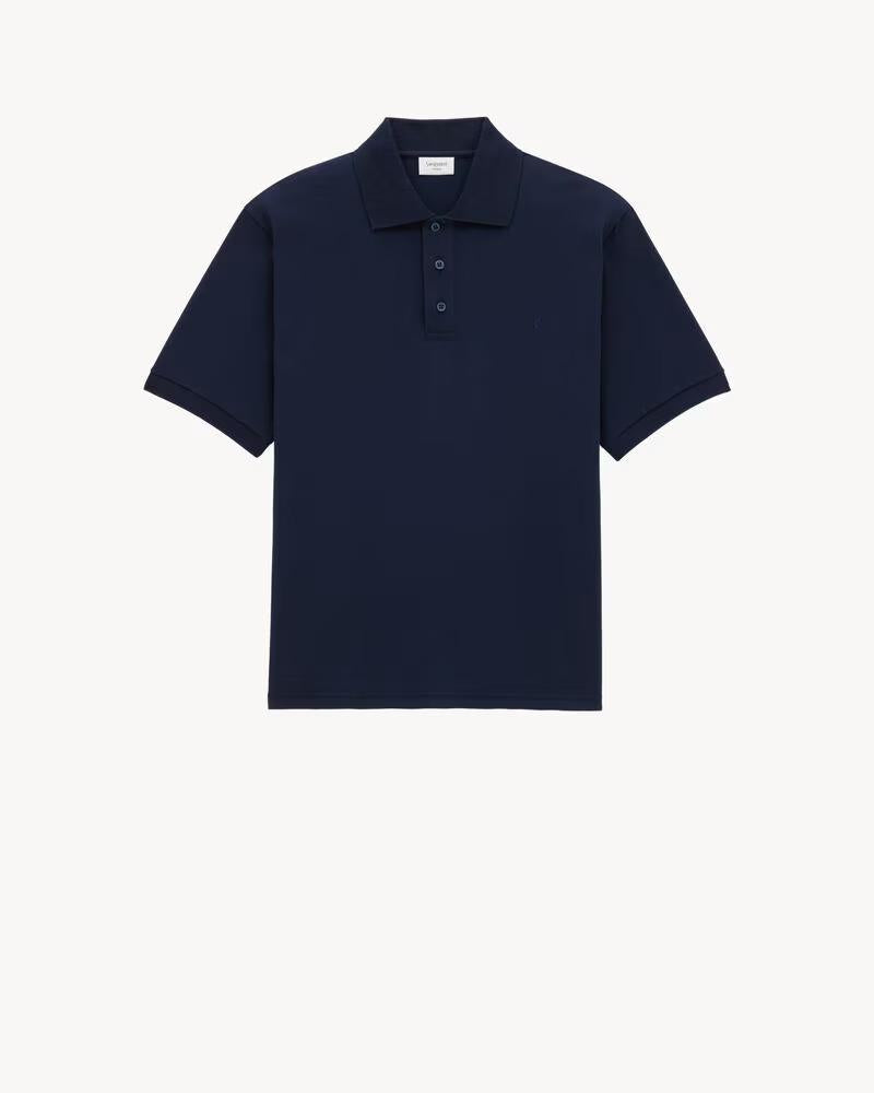 Saint Laurent "Cassandre Piqué" Polo Shirt