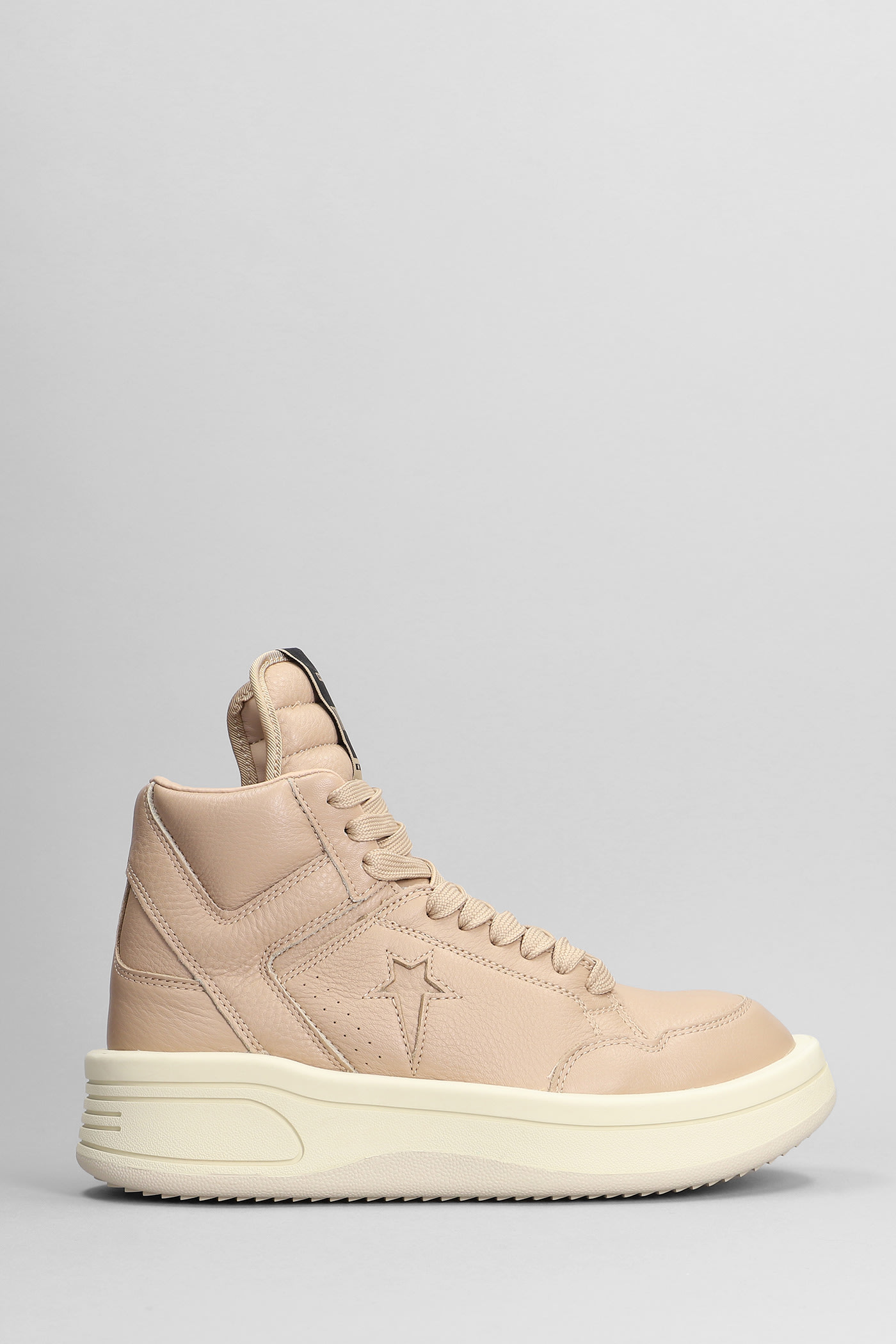 DRKSHDW Turbowpn Leather Sneakers