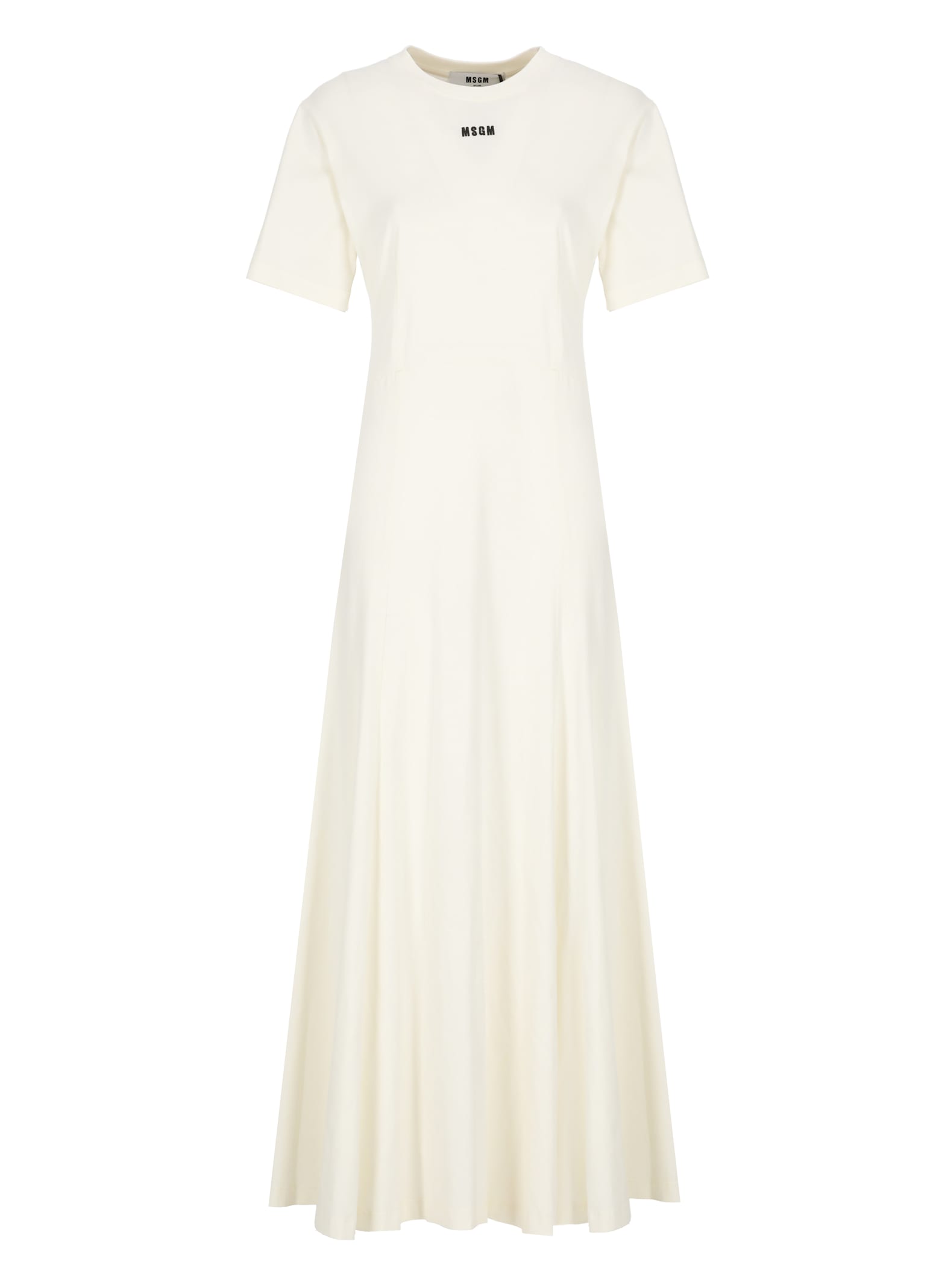 MSGM Dress With Logo