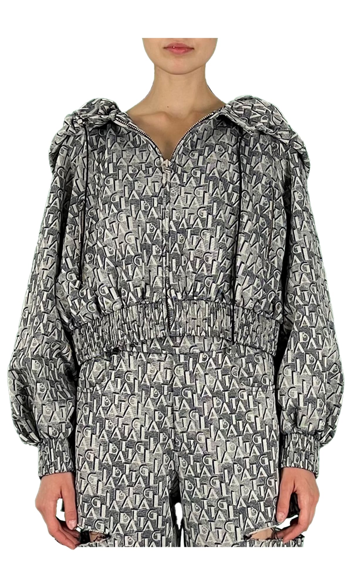 Sara Battaglia Bomber Jacket