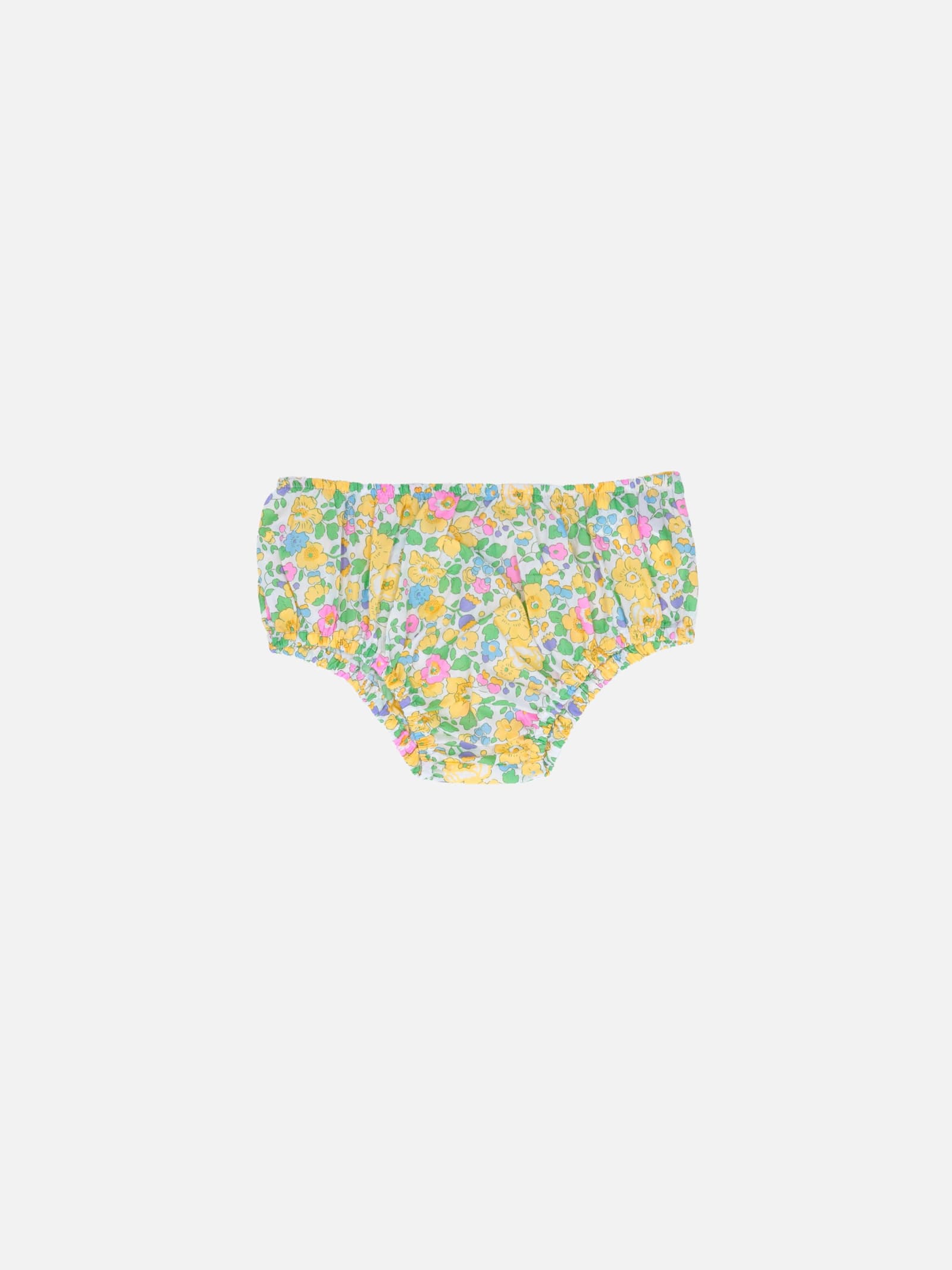 MC2 Saint Barth Infant Bloomers Pimmy With Betsy Print Made With Liberty Fabric