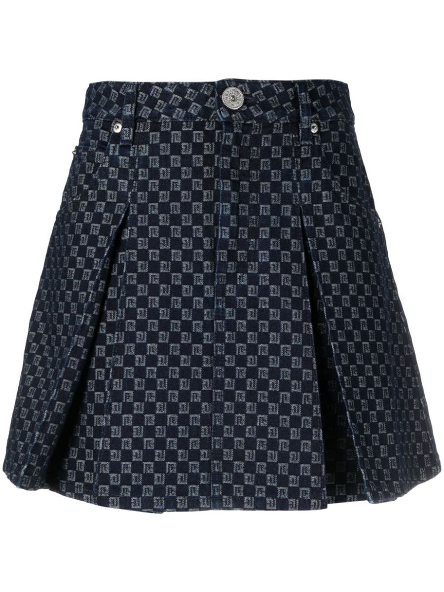 Balmain Mini Monogram Denim Clothing