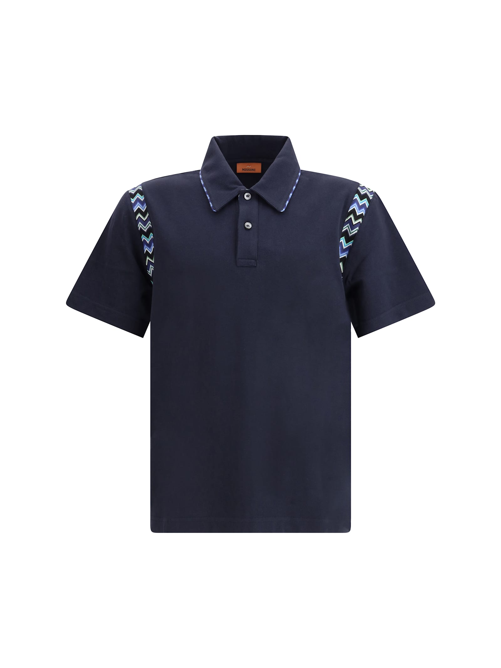 Missoni Polo Shirt With Zigzag Details