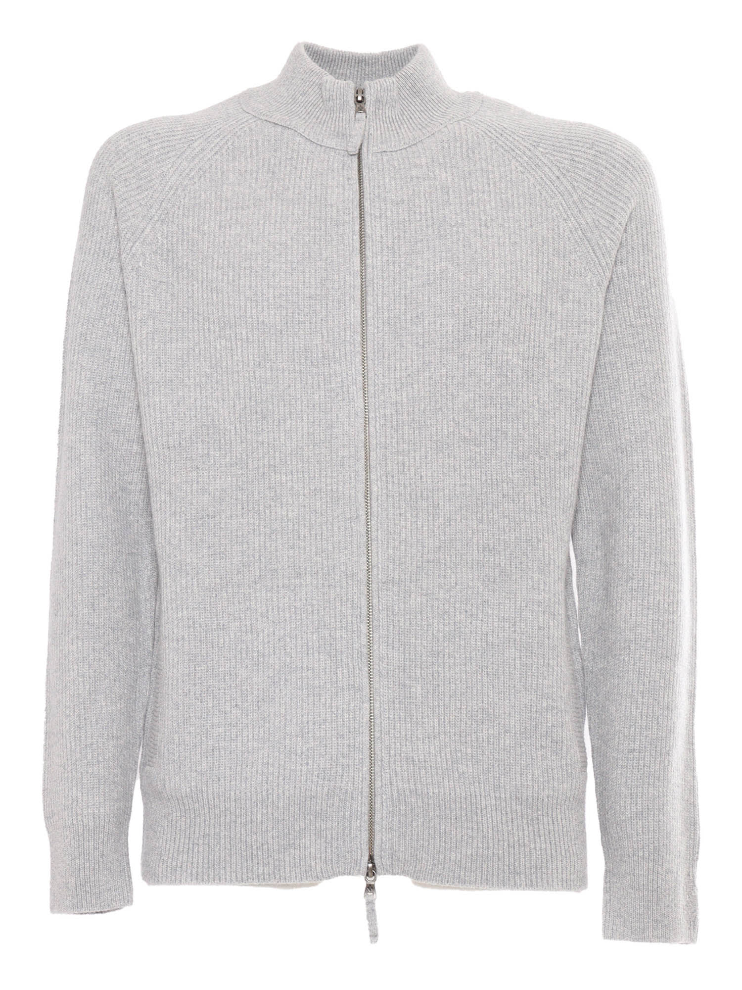 Ballantyne T Neck Full Zip Cardigan