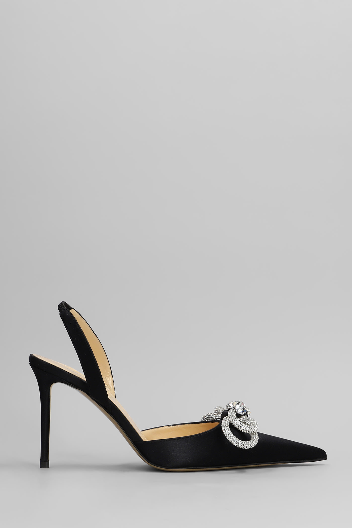 Mach & Mach Pumps In Black Silk