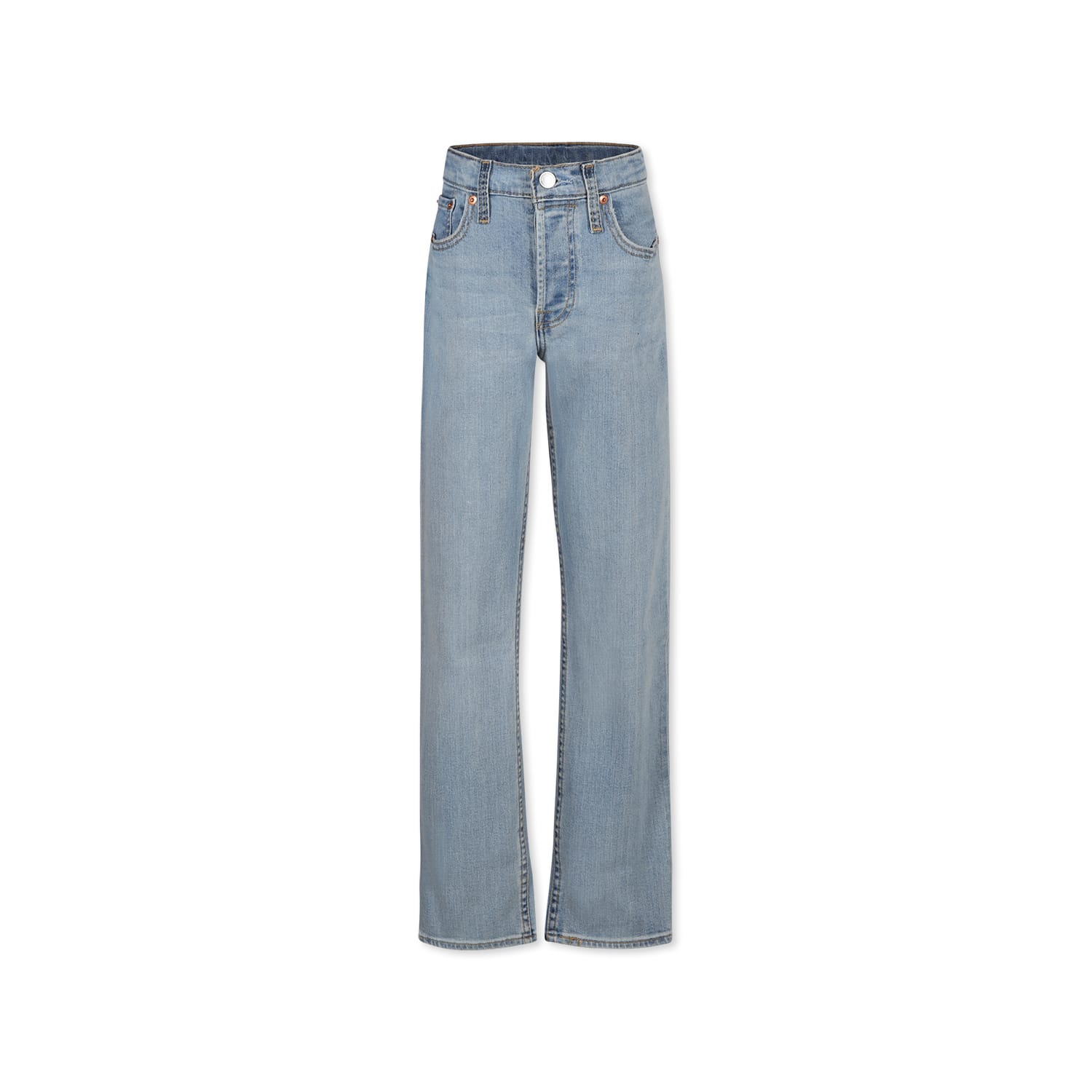 Levi's Blue Jeans For Boy With Logo
