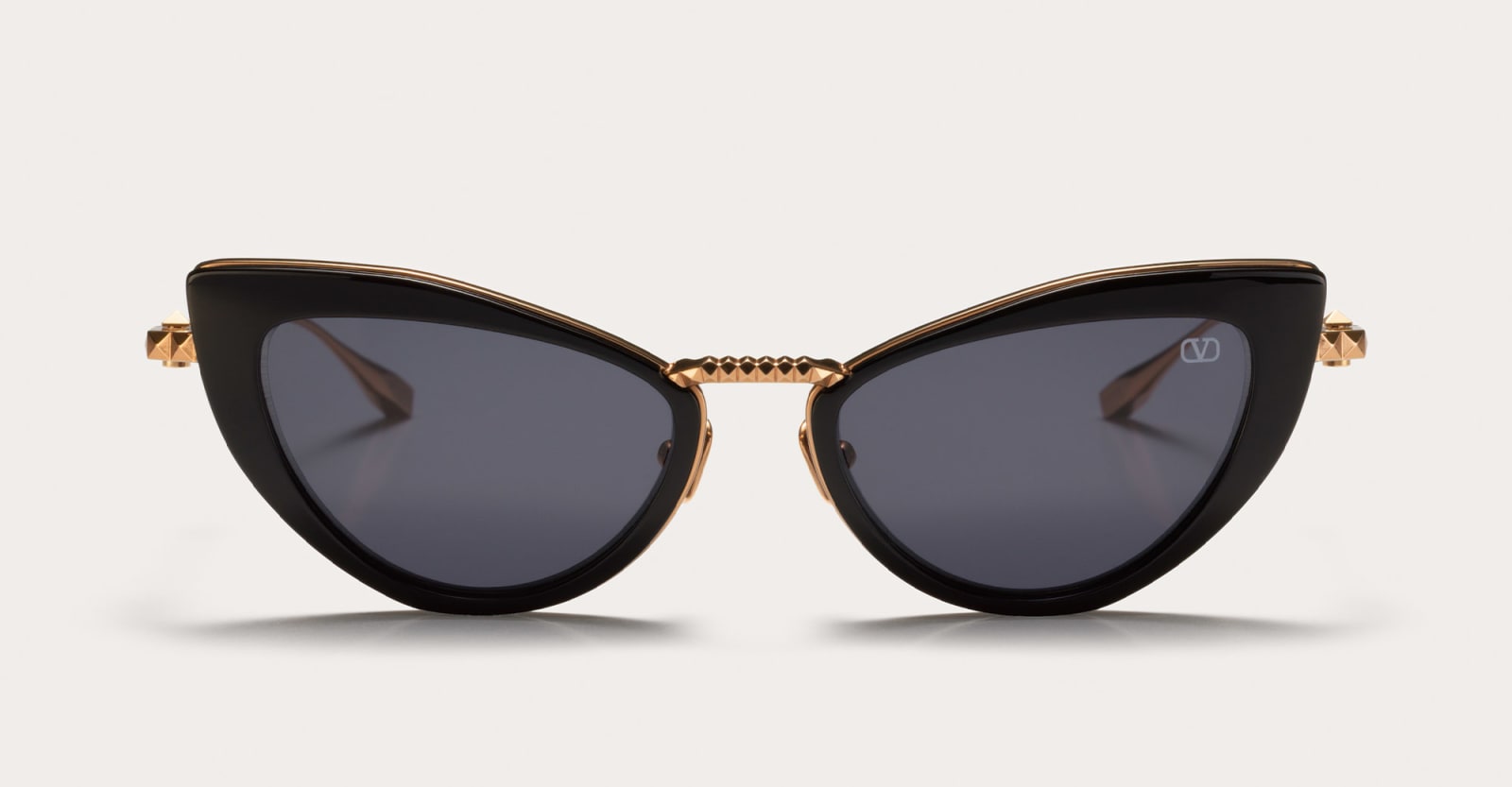 Valentino Eyewear Viii - Rose Gold / Black Sunglasses