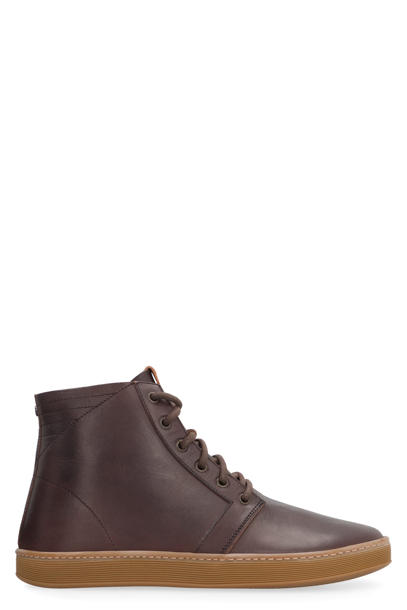 Volta Leather High-top Sneakers
