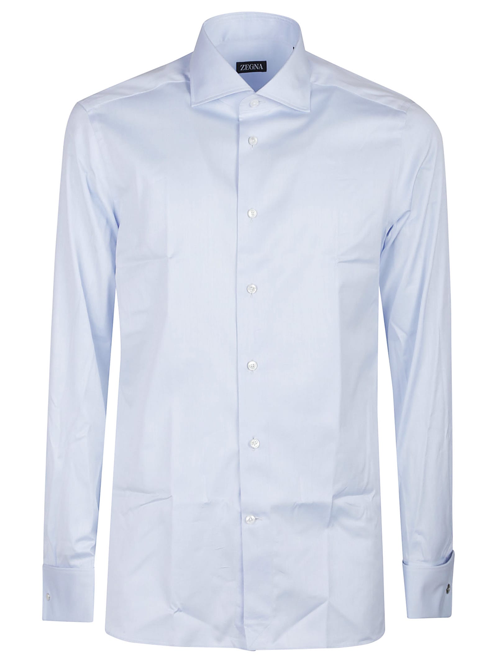 Zegna Lux Tailoring Long Sleeve Cotton Shirt
