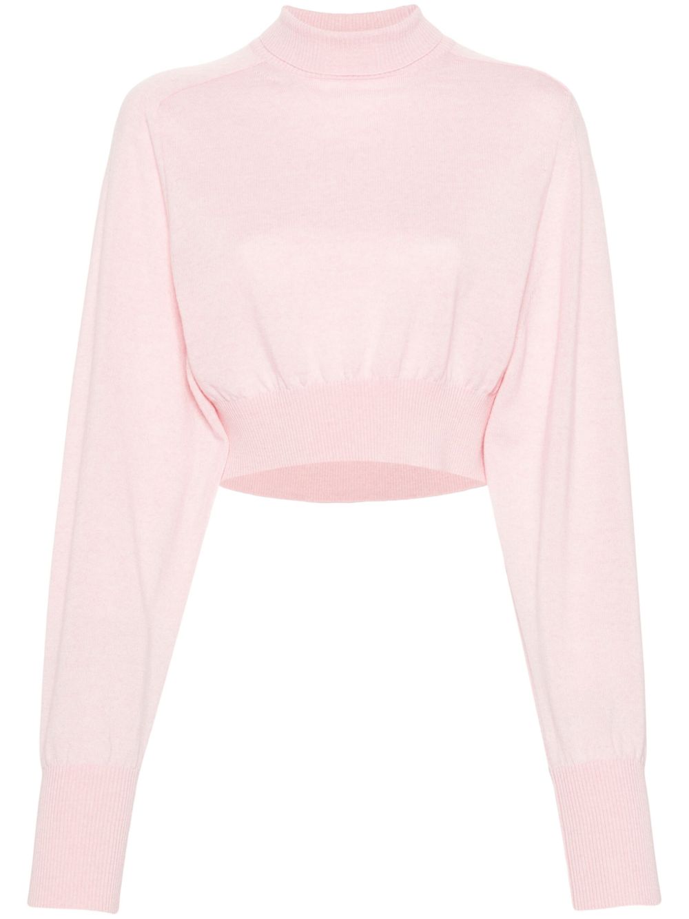 Sportmax 羊毛针织毛衣 - 粉色
