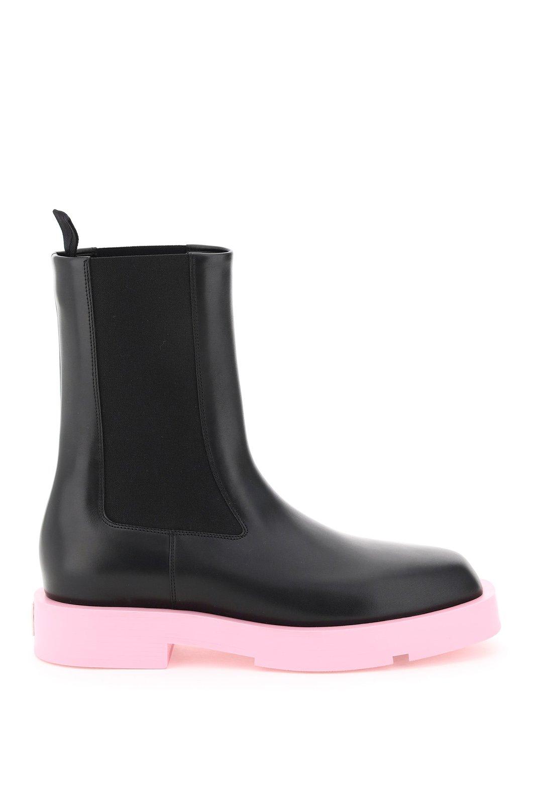Givenchy Slipon Squared Ankle Boots
