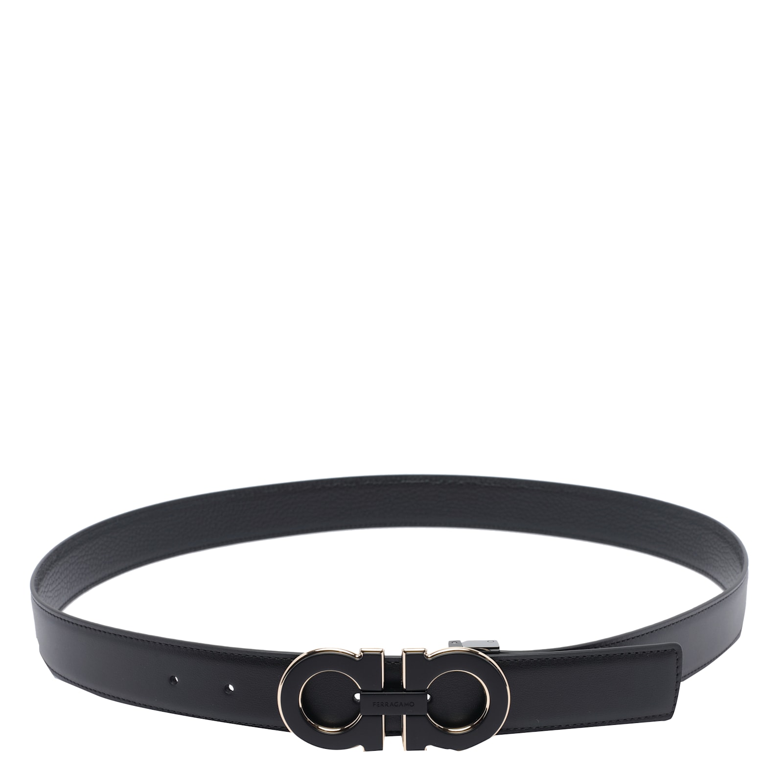 Ferragamo Adjustable Gancini Belt