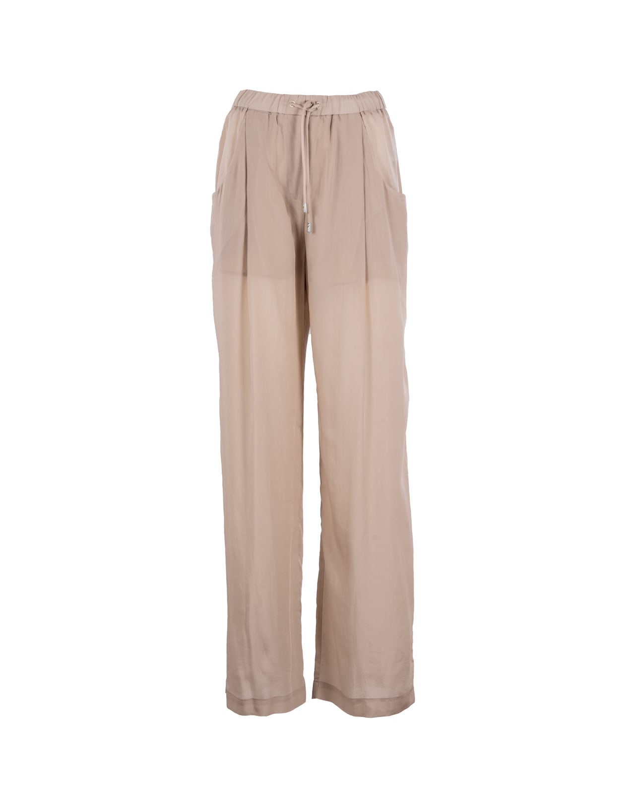 Emporio Armani Trousers Beige Giorgio Armani