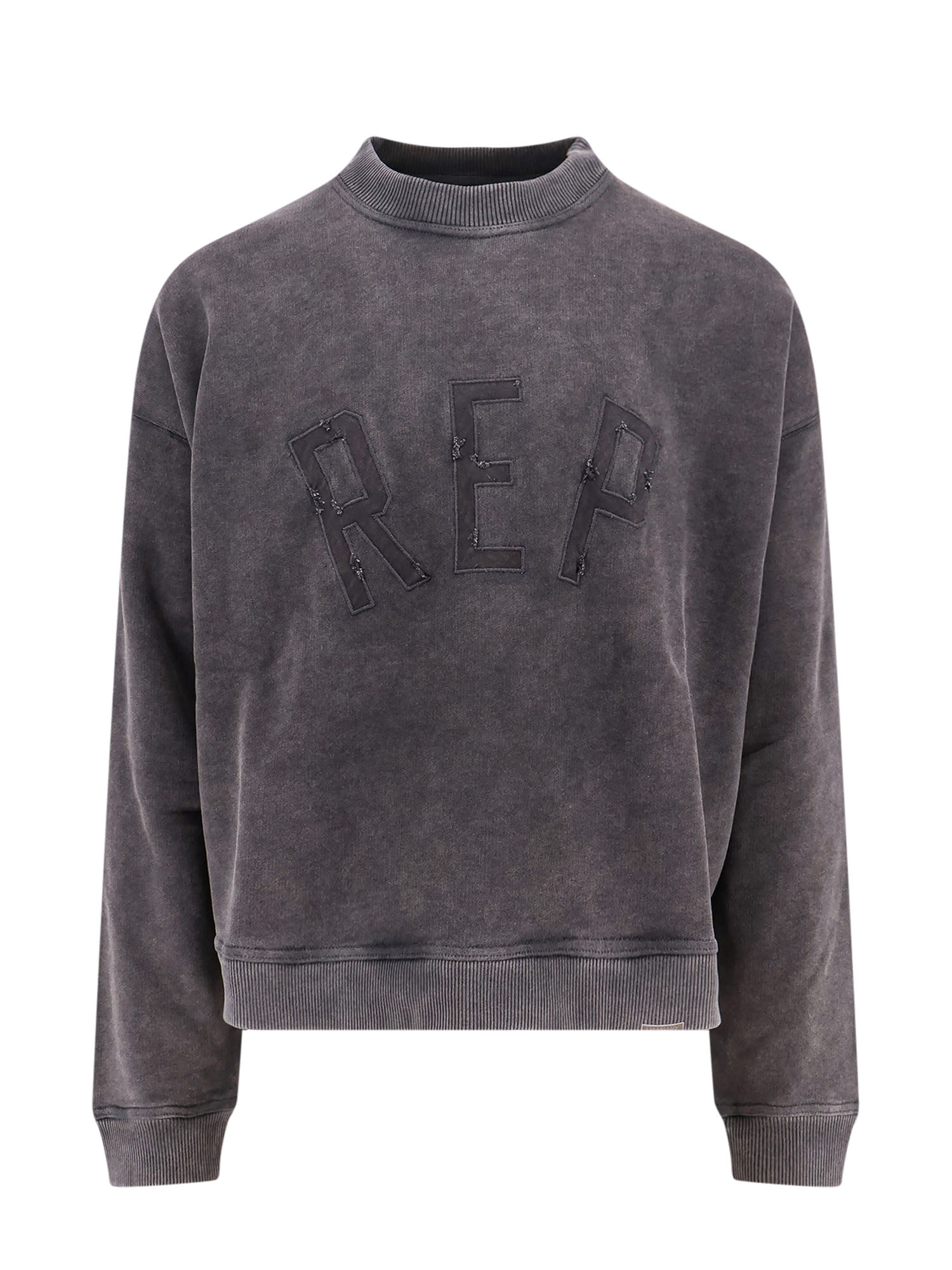 REPRESENT Cotton Sweatshirt With Frontal Rep Logo