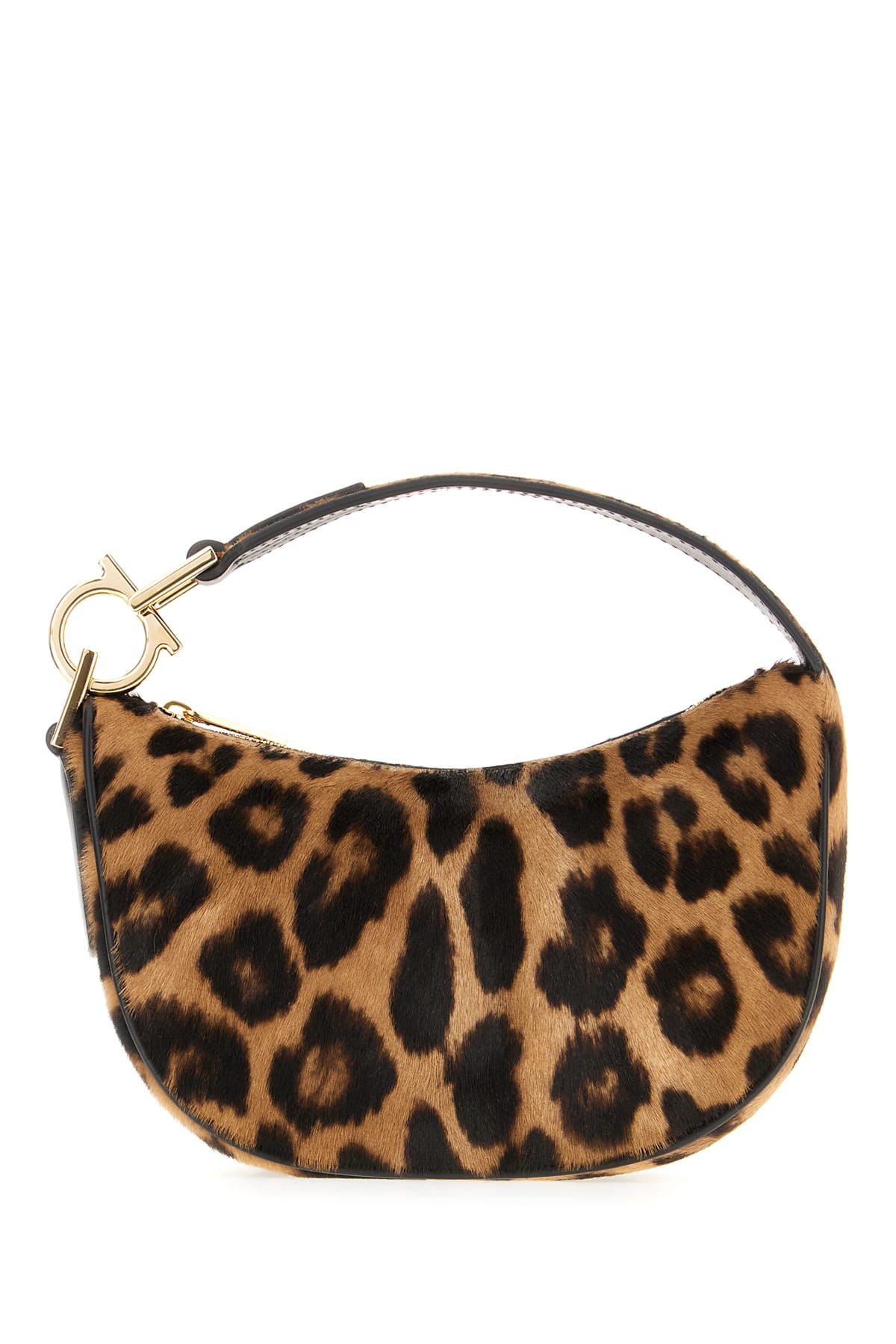 Ferragamo Multicolor Calf Hair Handbag