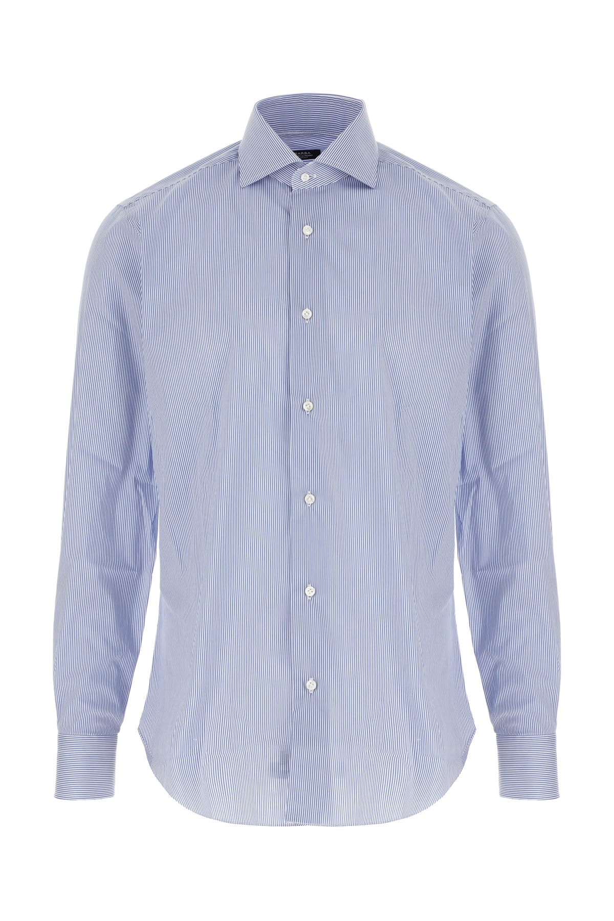 Barba Napoli Printed Poplin Shirt