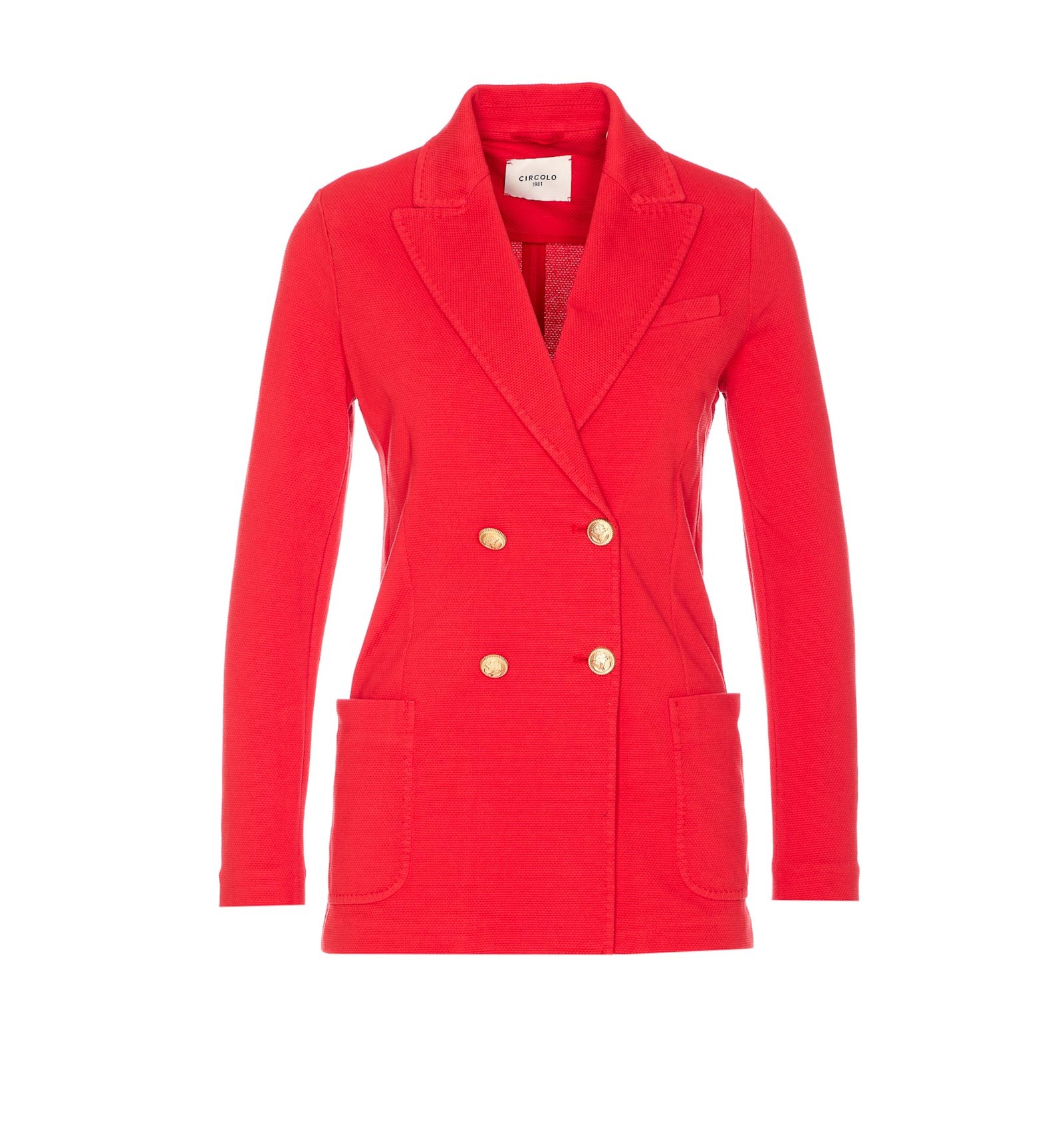 Circolo 1901 Oxford Double Breasted Jacket