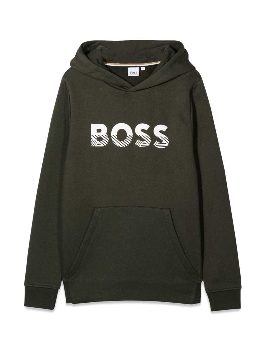 Hugo Boss Logo Hoodie