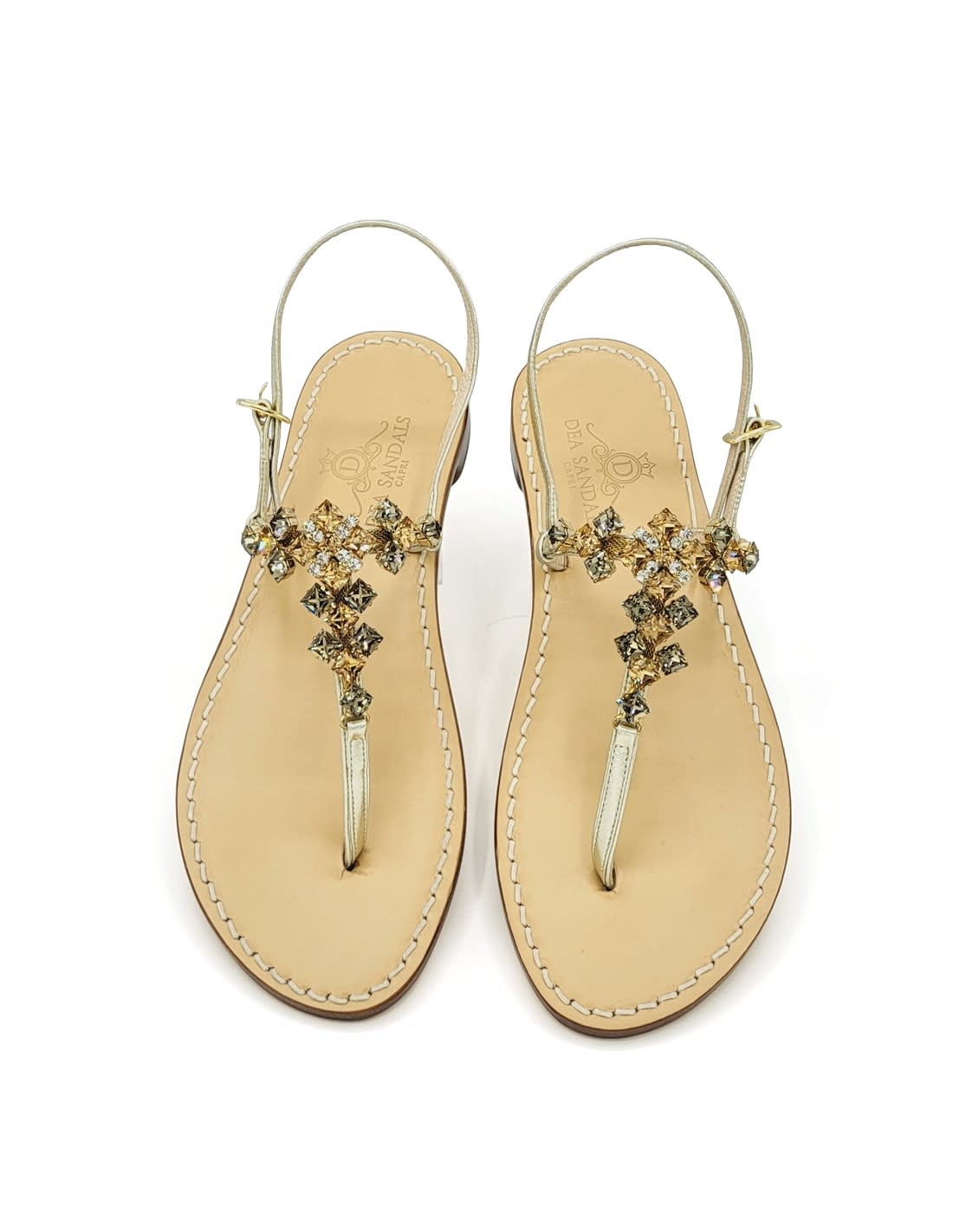 Dea Sandals Capri Square Ag Jewel Sandals