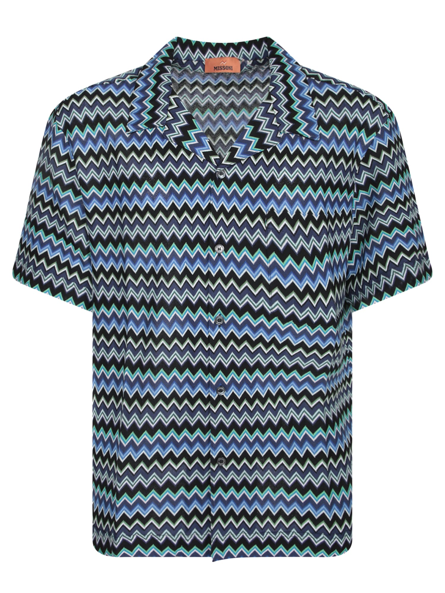 Missoni Zigzag Black/blue Shirt