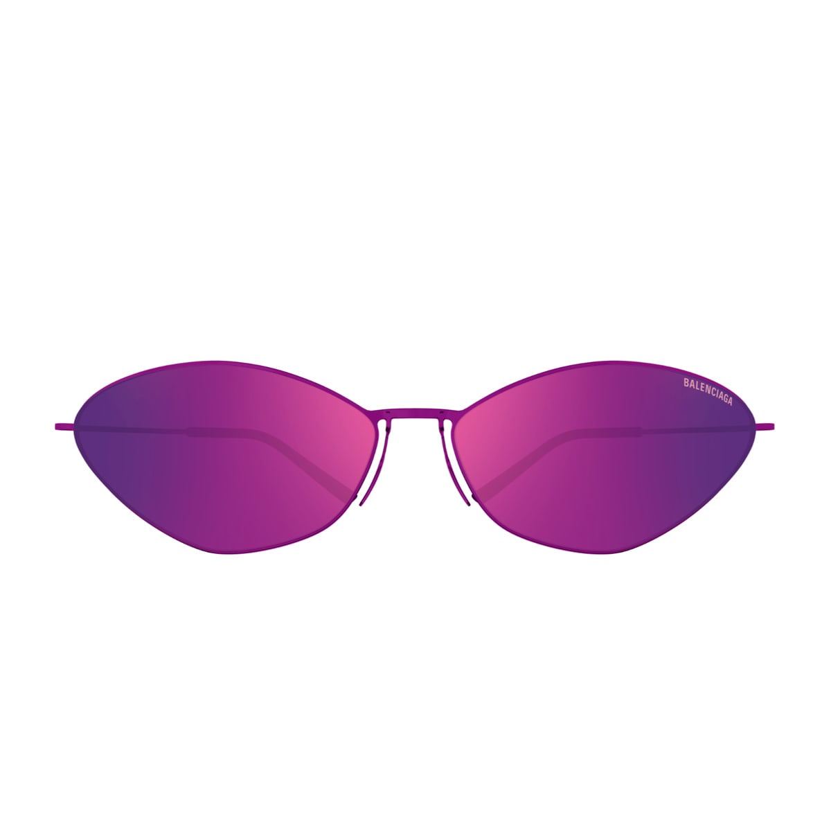 Balenciaga Eyewear Balenciaga Bb0350s Linea Extreme 003 Pink Violet Sunglasses