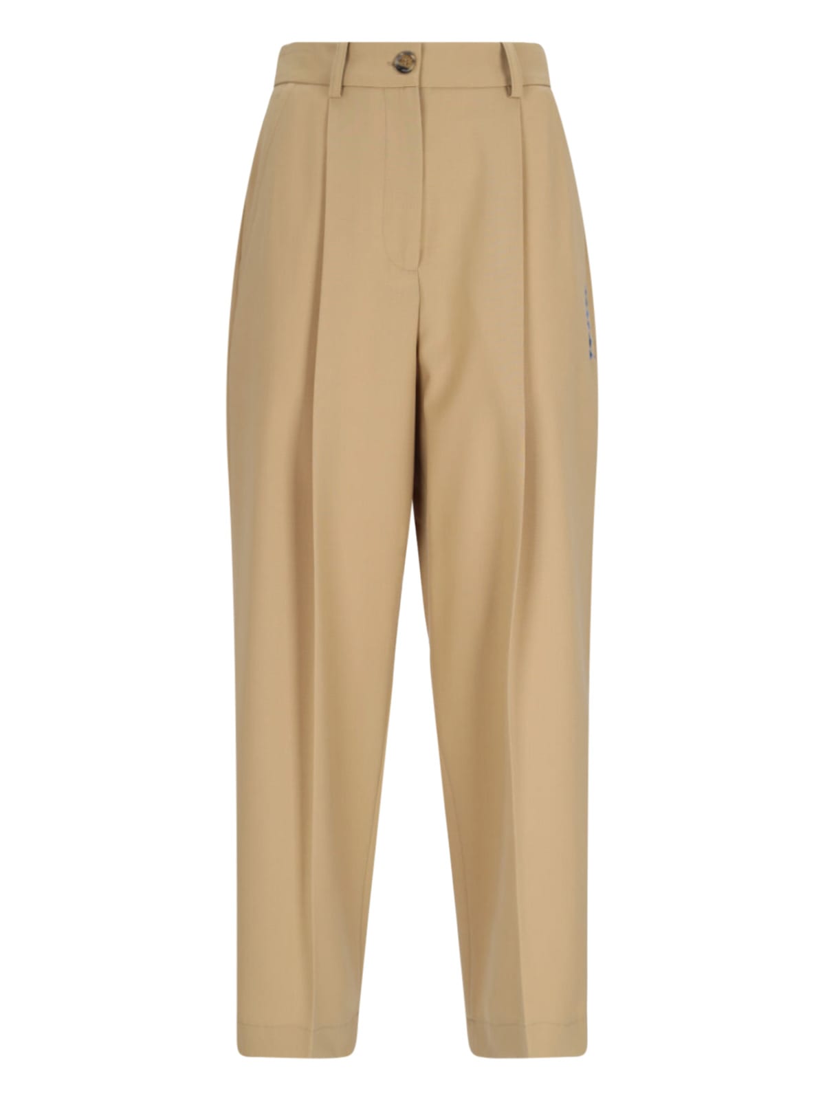 Marni Logo Straight Pants