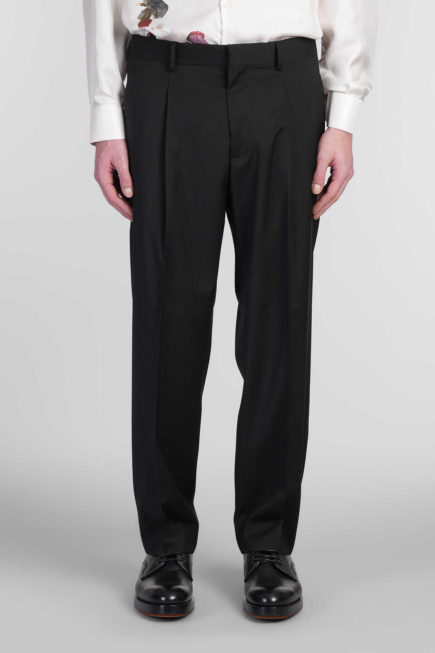 costumein Vincent Pants In Black Wool