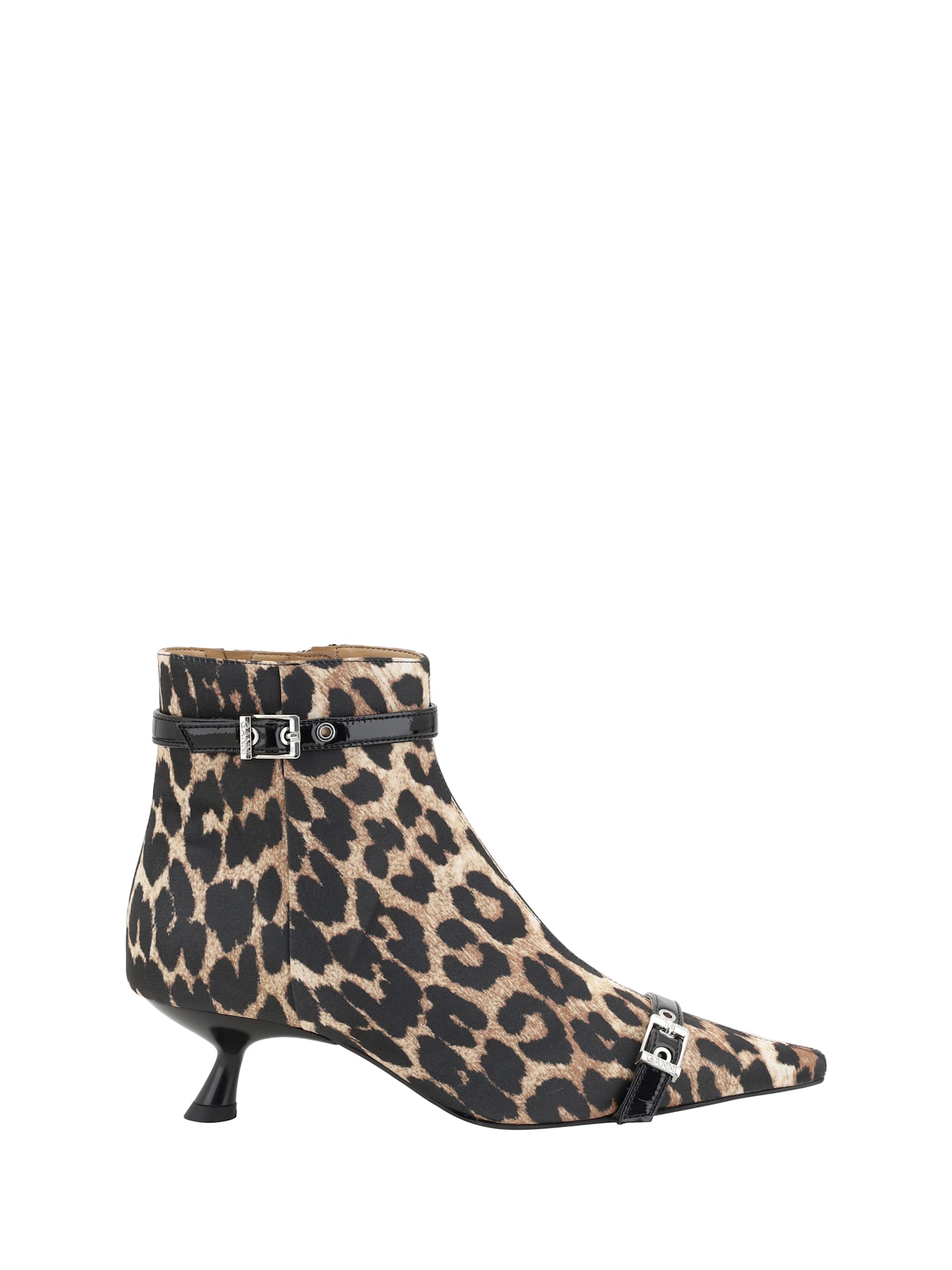 Ganni Eyelets Ankle Boots