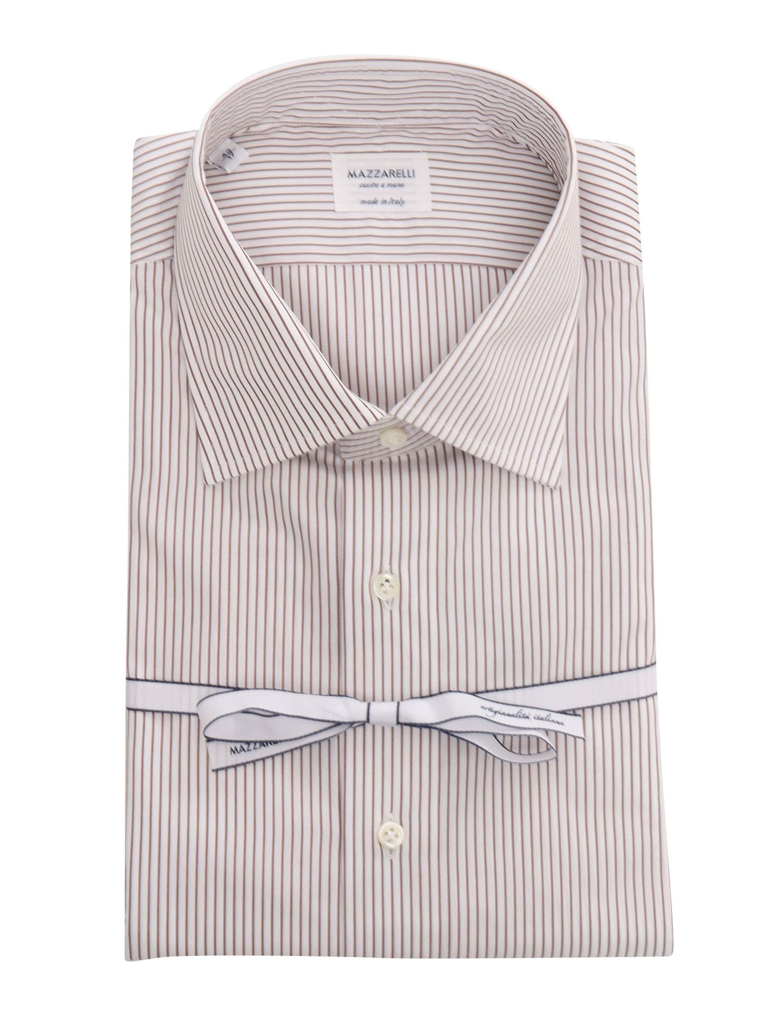Mazzarelli Striped Cotton Shirt