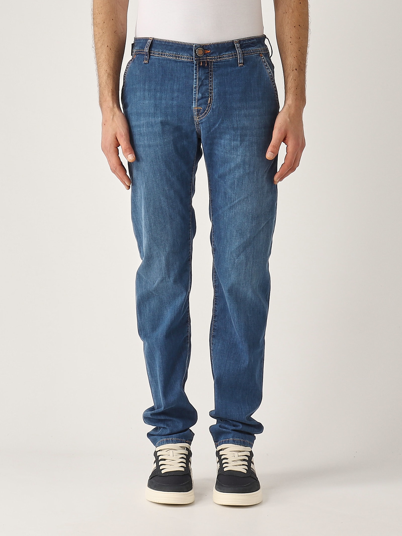 Jacob Cohen Lenny 5 Tasche Slim Fit Denim Stretch Oz 8 Jeans
