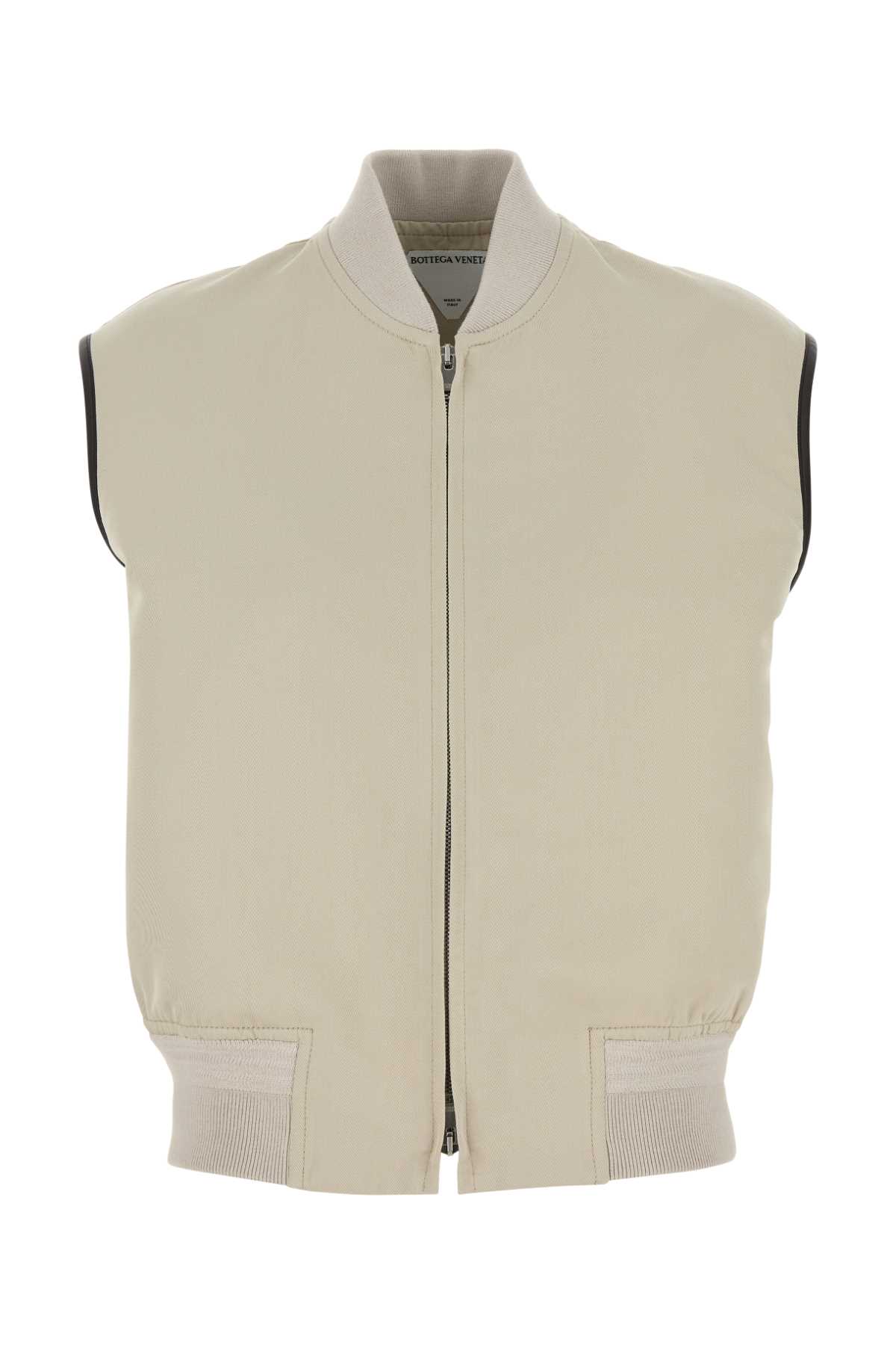 Bottega Veneta Sand Twill Vest