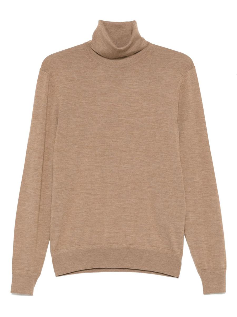 Tom Ford Tom Ford Beige Wool Turtleneck Sweater