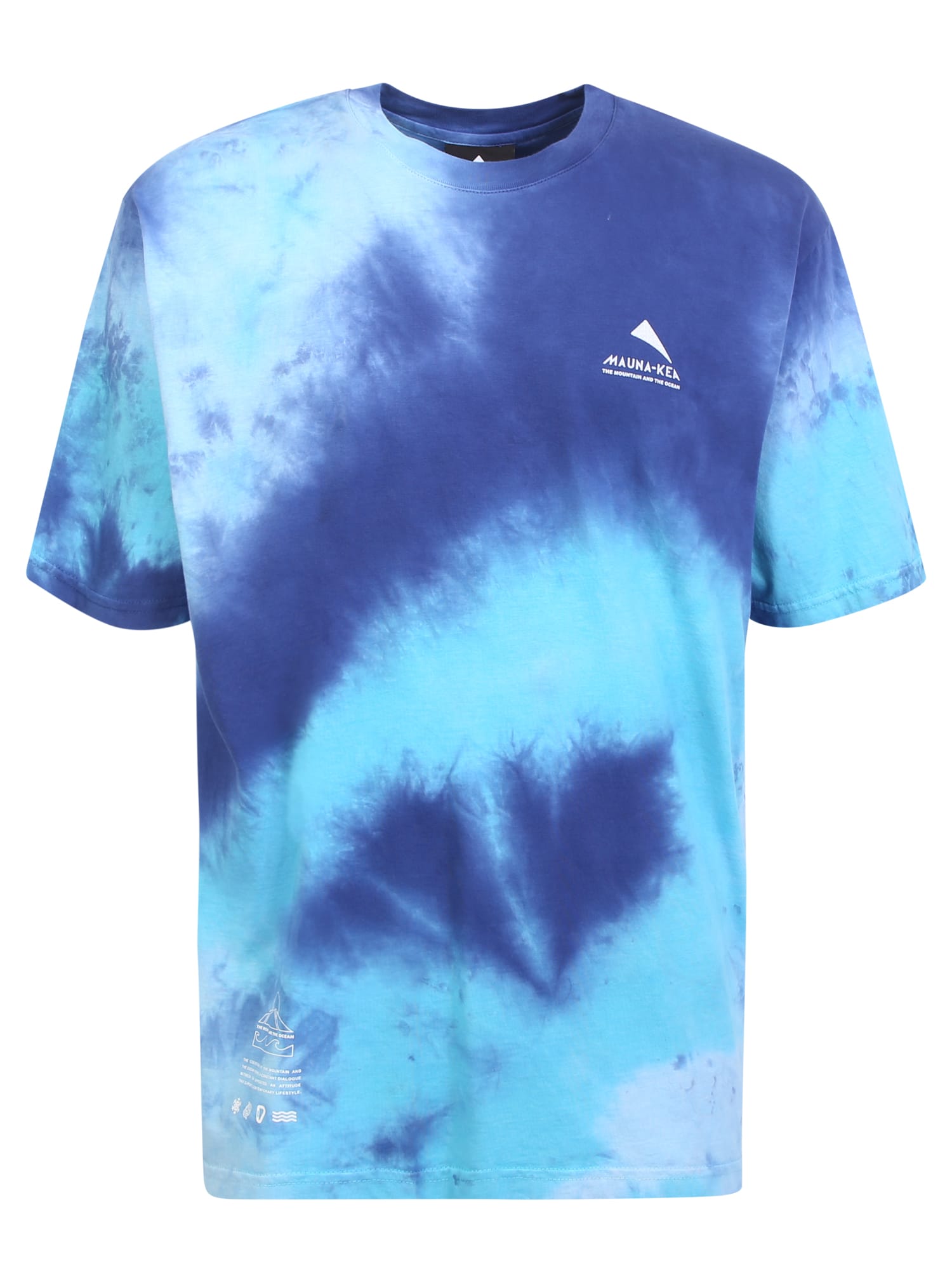 Mauna Kea Blue Tie Dye T-shirt