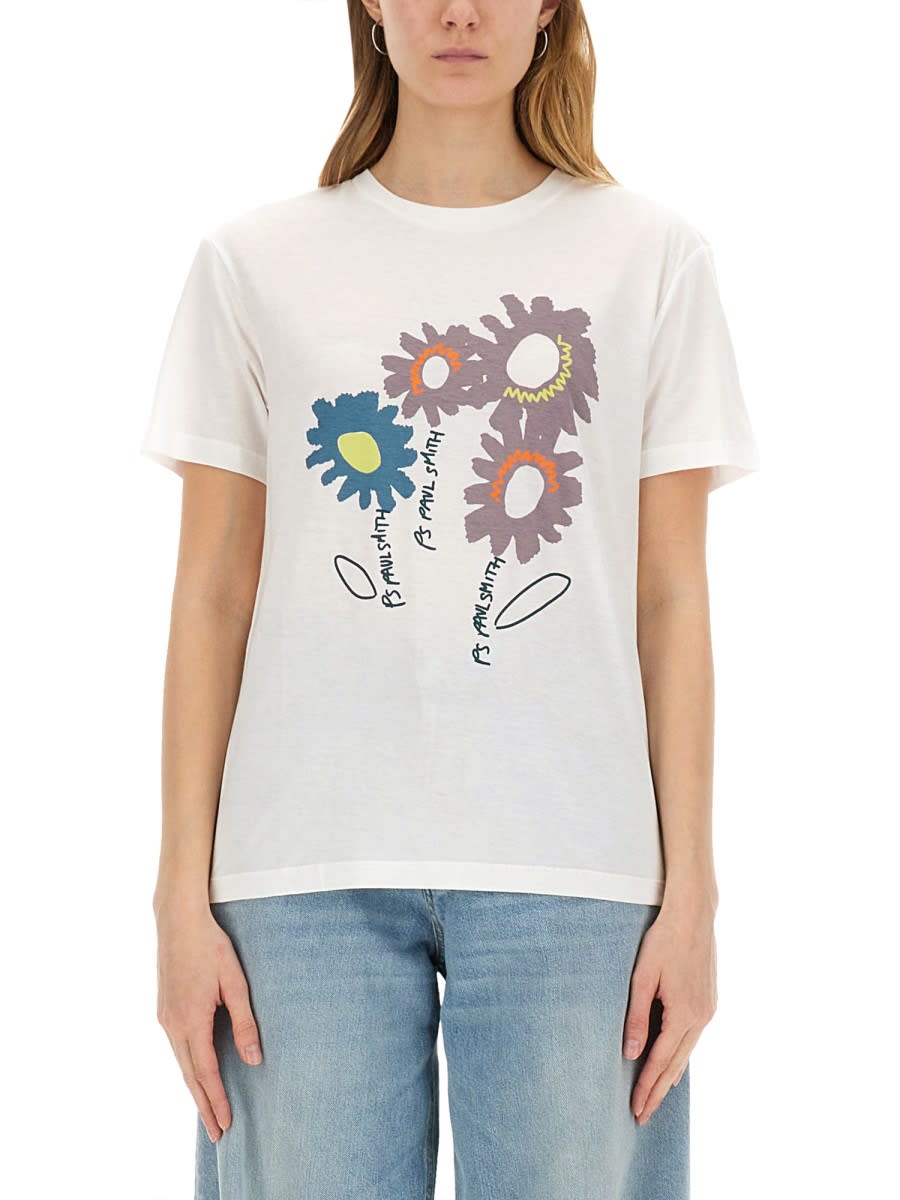 PS by Paul Smith T-shirt floral