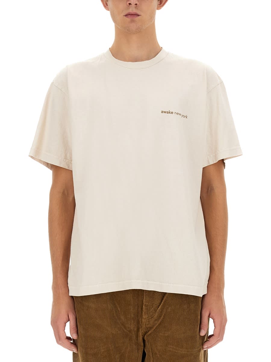 Awake NY T-shirt With Logo