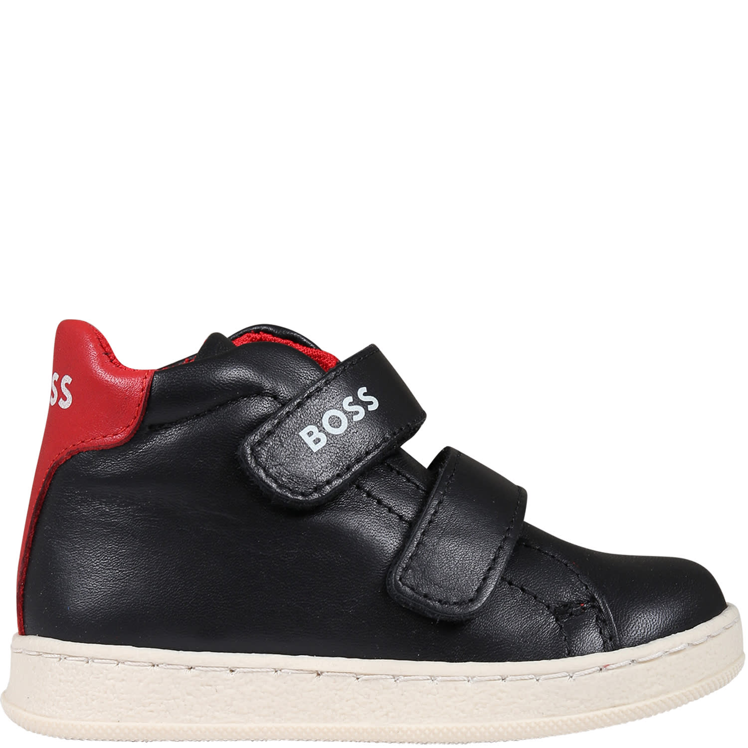 Hugo Boss Black Sneakers For Boy With Logo