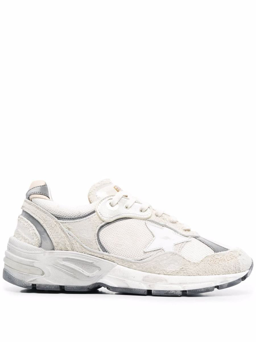 Golden Goose Dad-Star Leather Sneakers