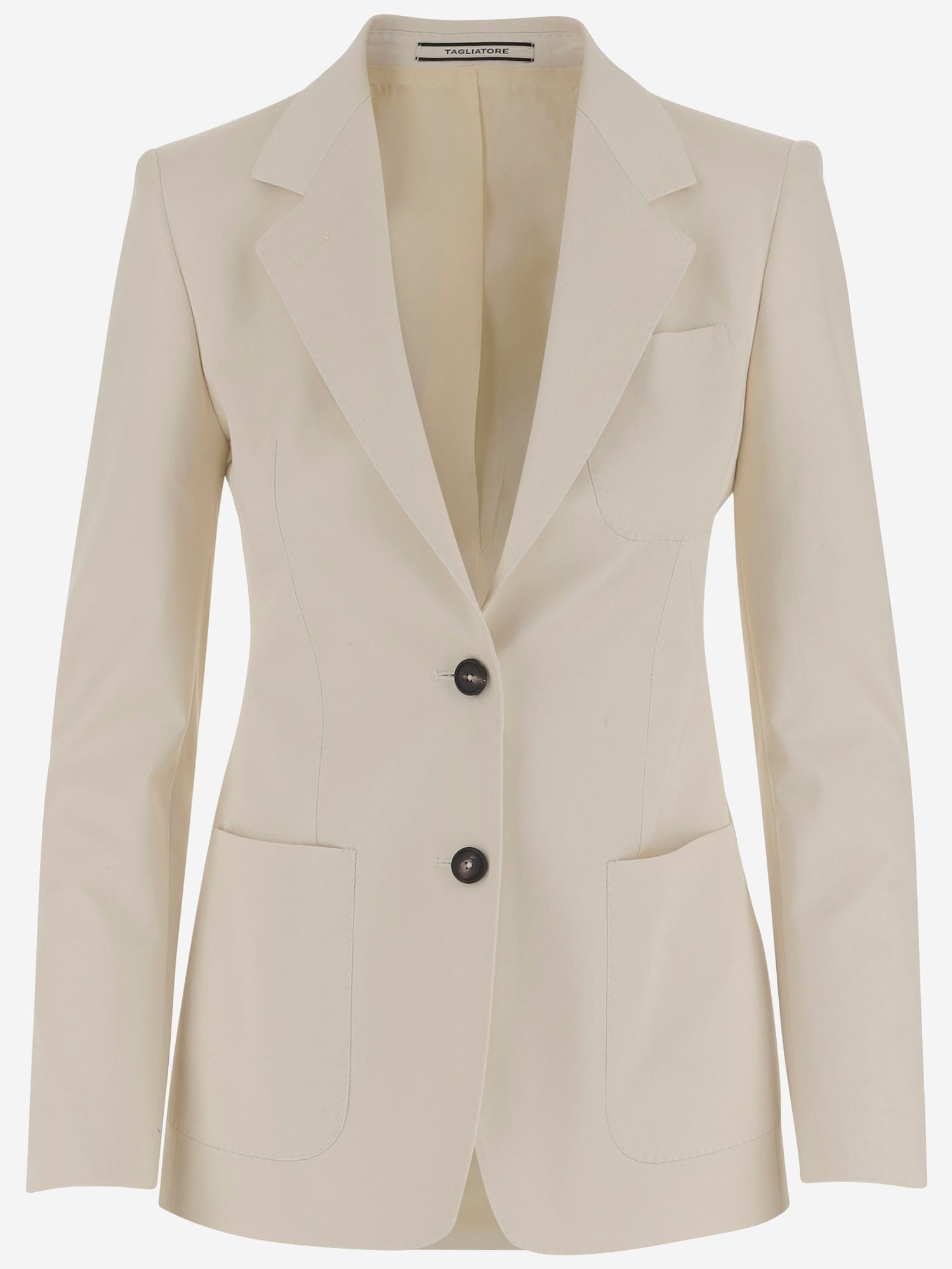 Tagliatore Wool And Silk Single-breasted Jacket