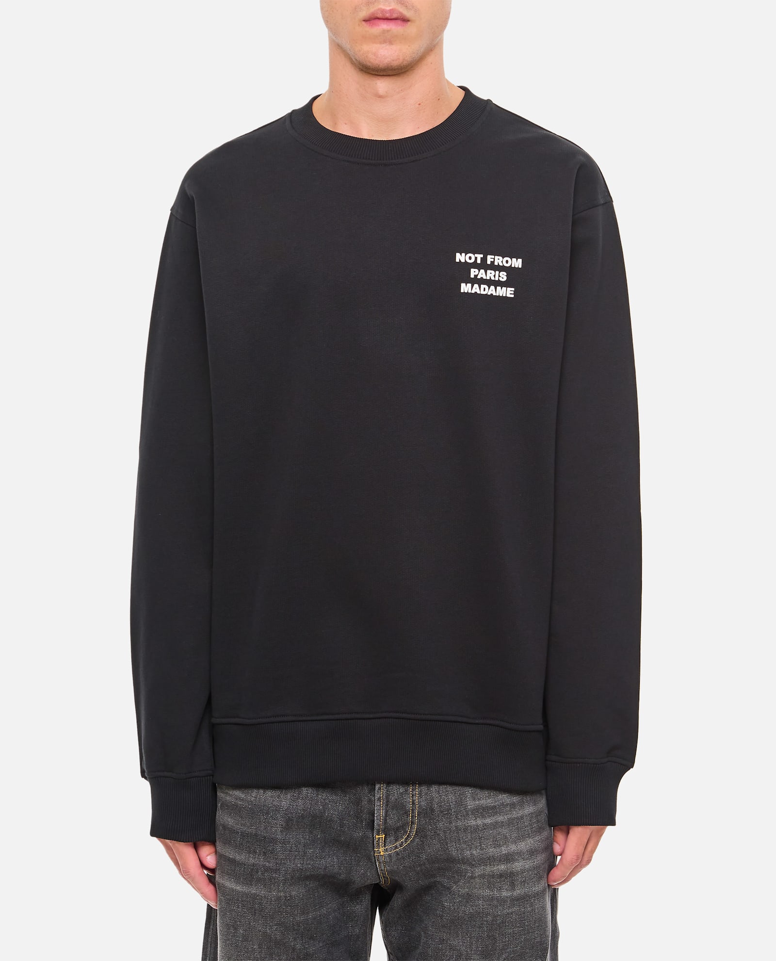 Drôle de Monsieur Le Sweatshirt Slogan