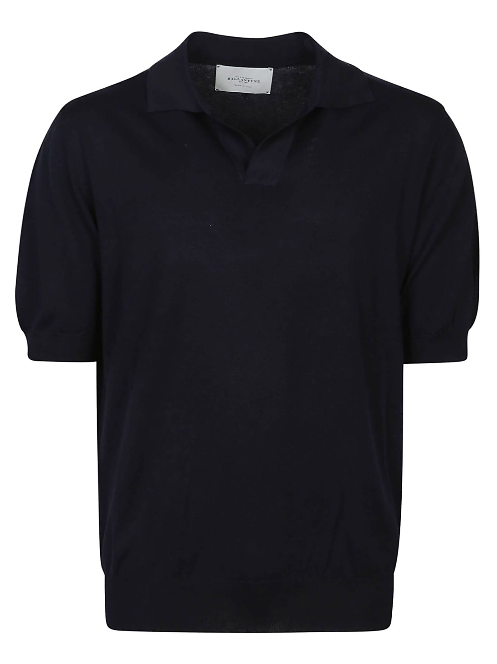 Ballantyne Short Sleeve Plain Polo Shirt