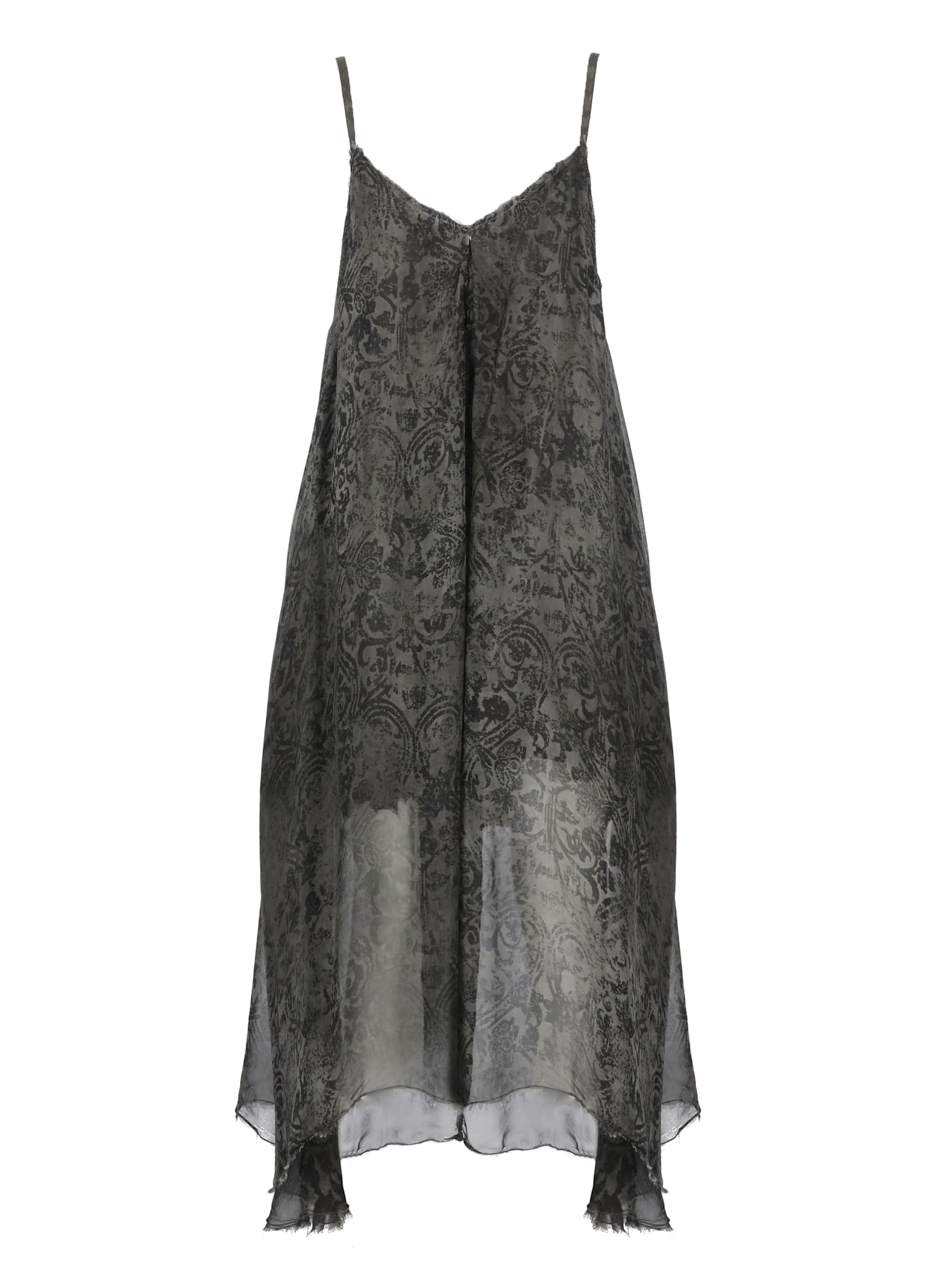 Sanctamuerte Viscose And Silk Dress