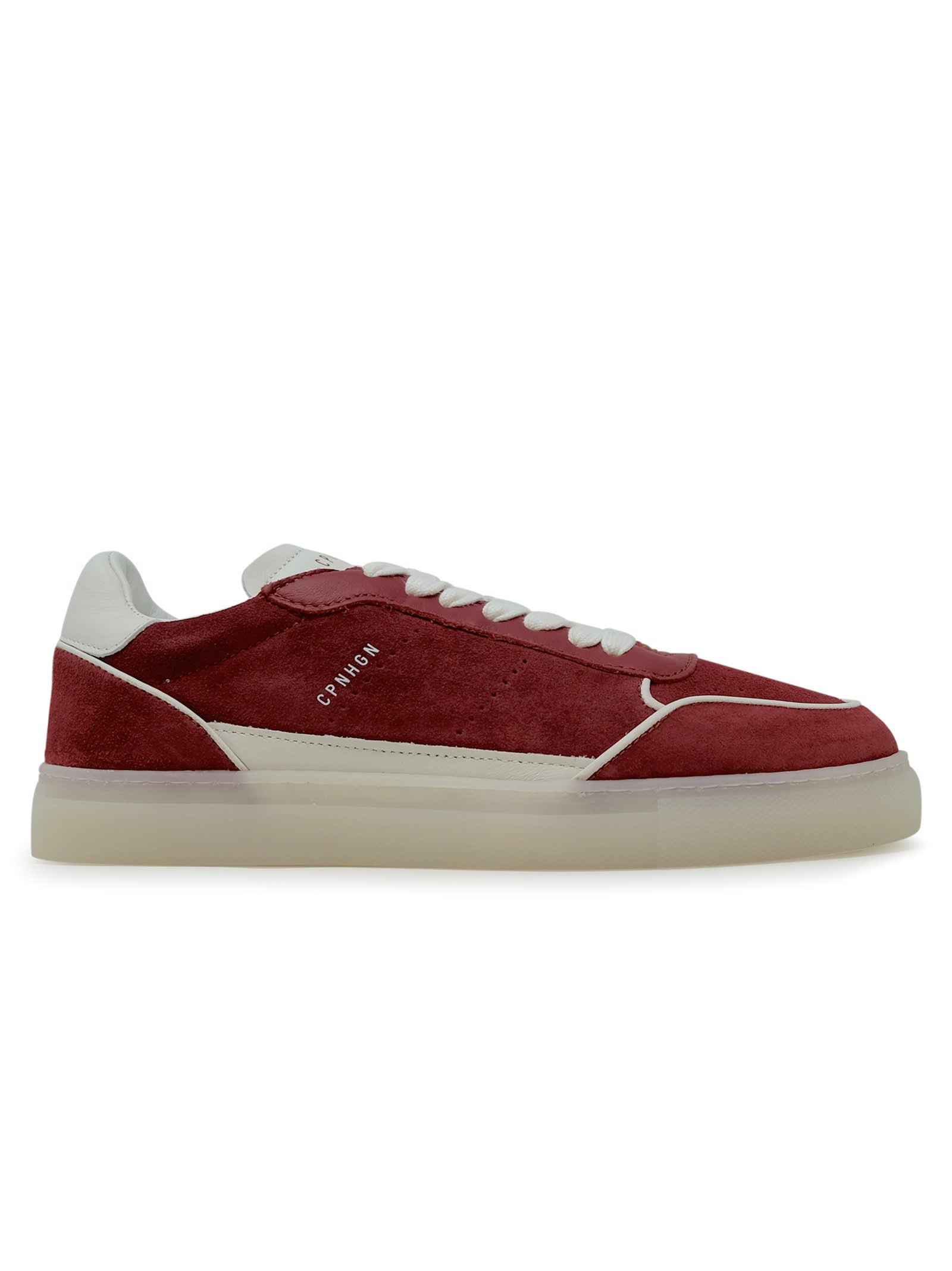 Copenhagen Red Suede Sneakers