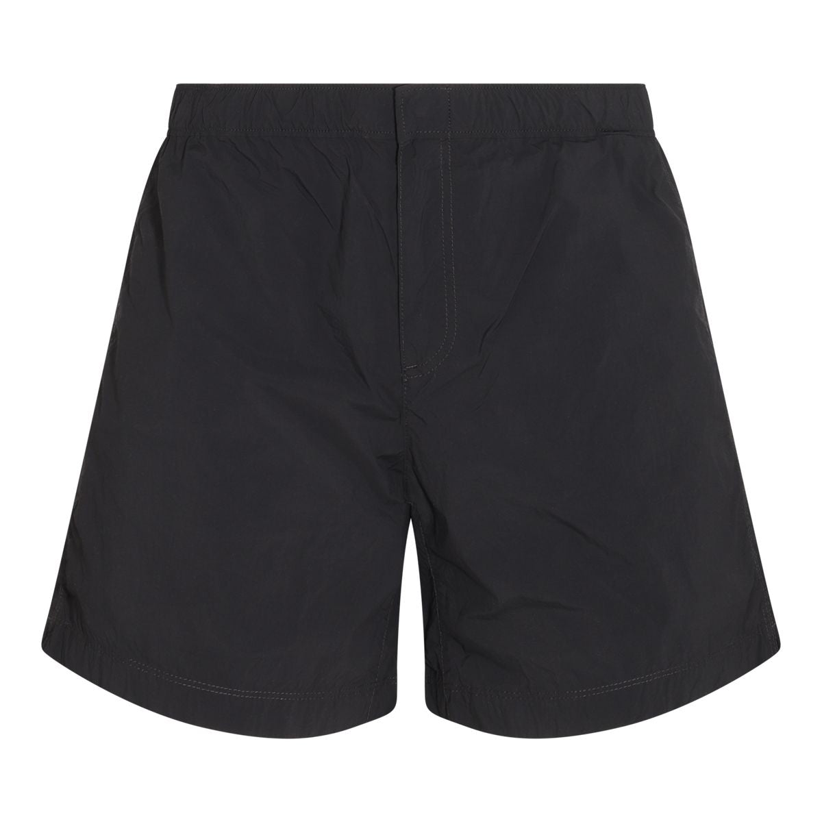 Ten C Black Stretch Shorts