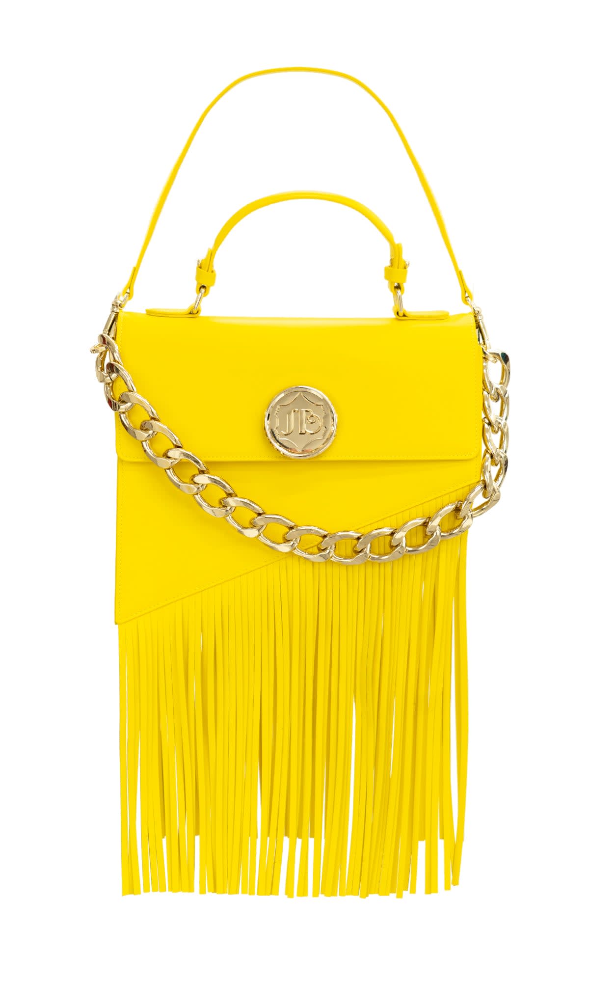 Sara Battaglia Euphoria Fringed Bag