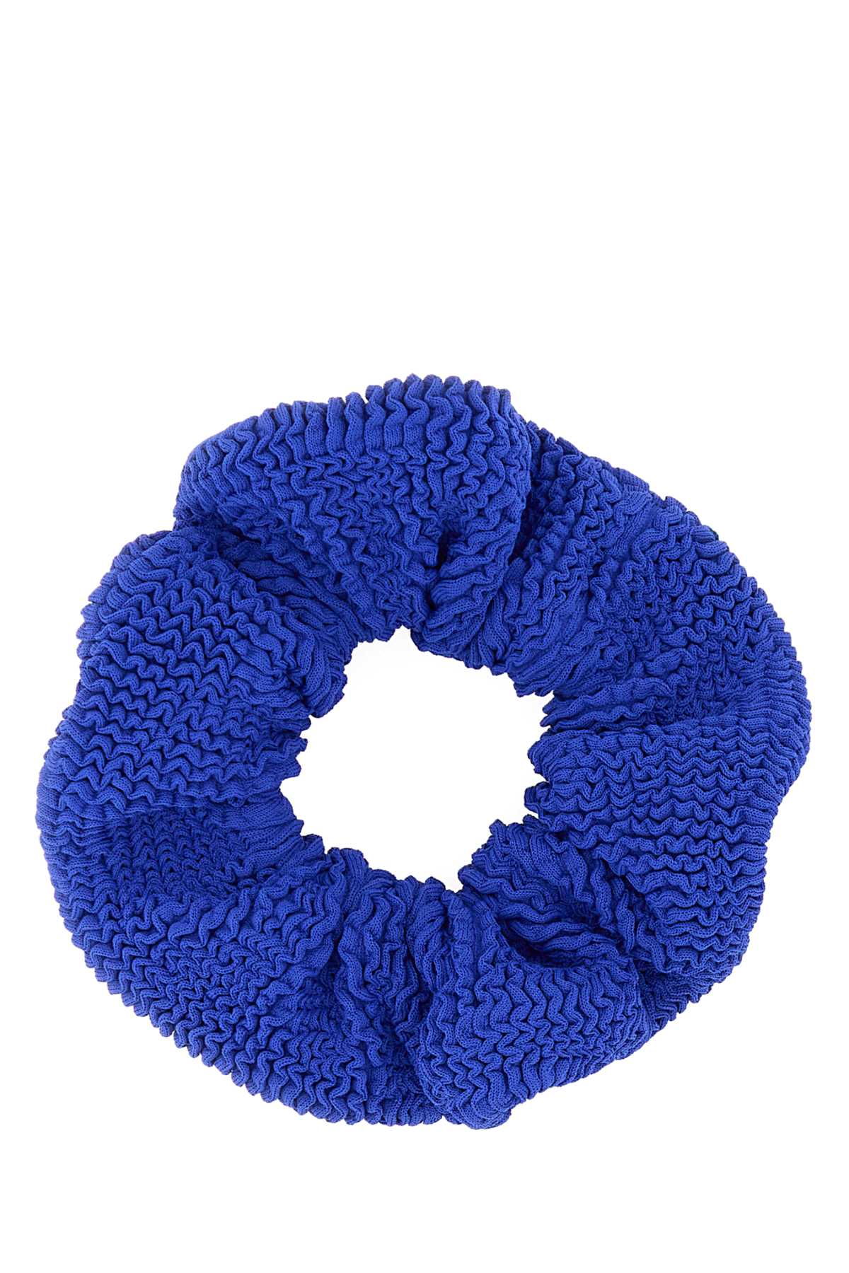 Hunza G Electric Blue Fabric Scrunchie