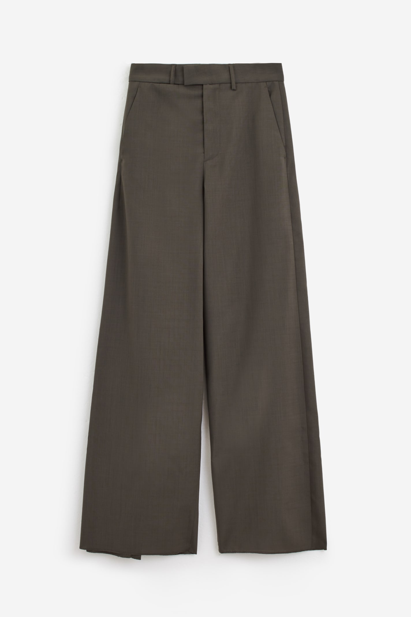 MM6 Maison Margiela Wool Canvas Trousers
