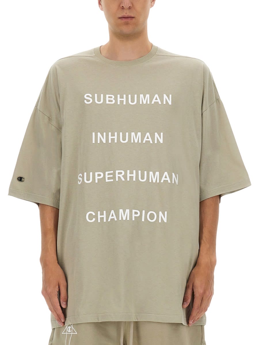 Rick Owens x Champion T-shirt Tommy