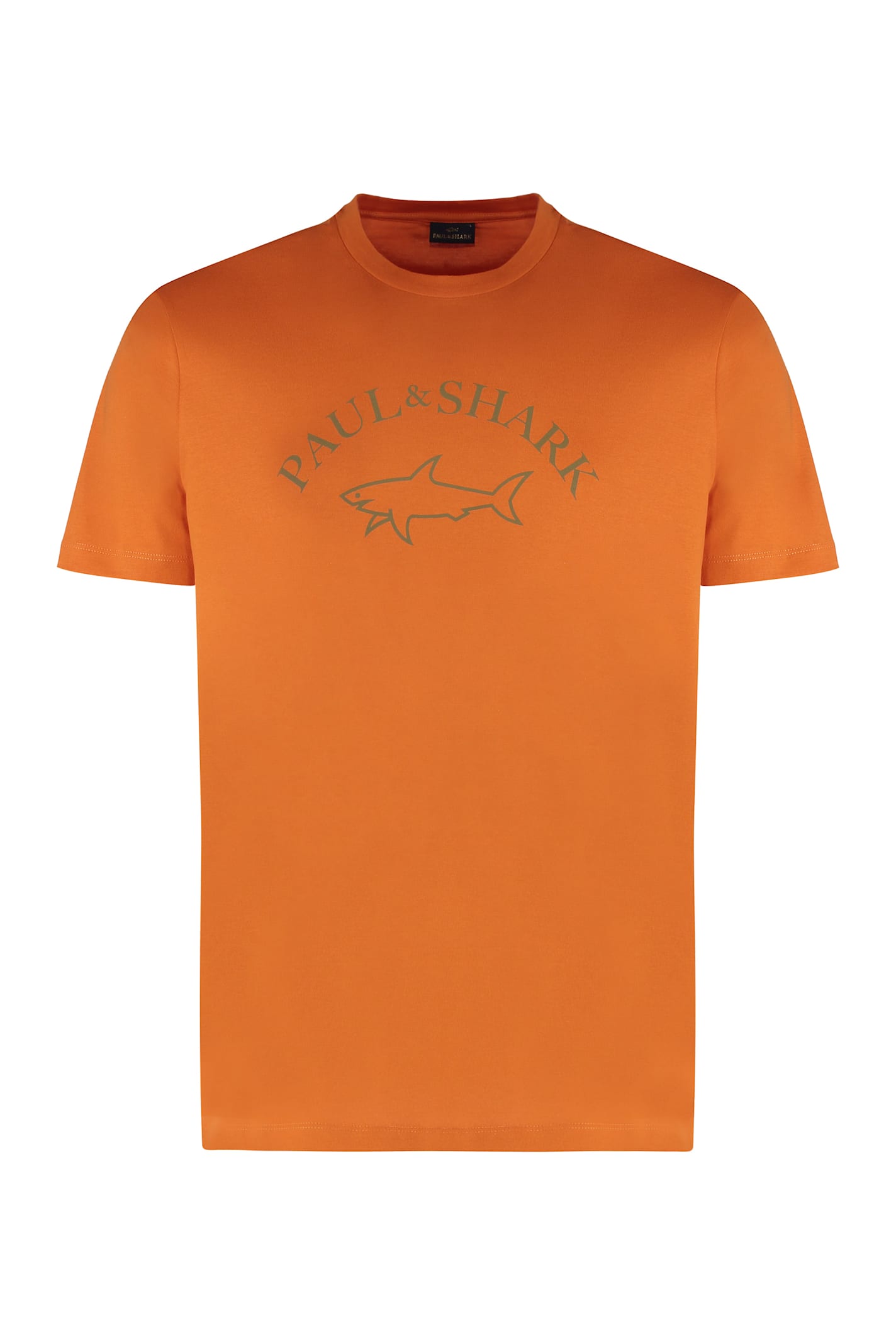 Paul & Shark Cotton Crew-neck T-shirt