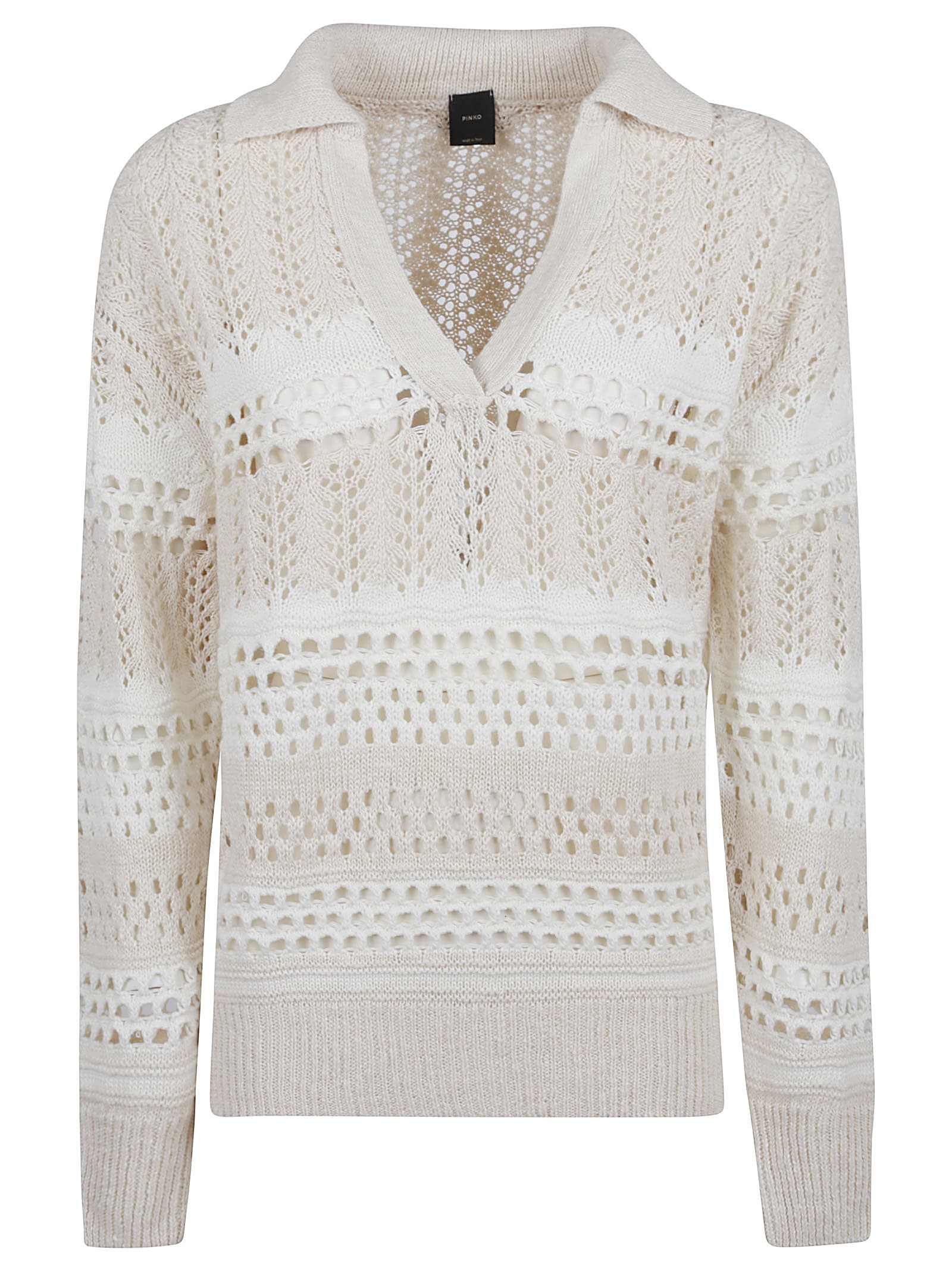 Pinko Linen And Cotton Sweater