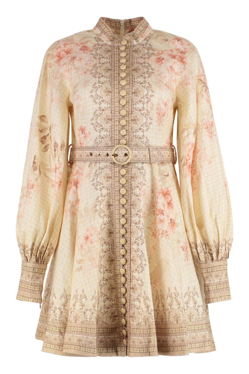 Zimmermann Illuminate Linen Dress
